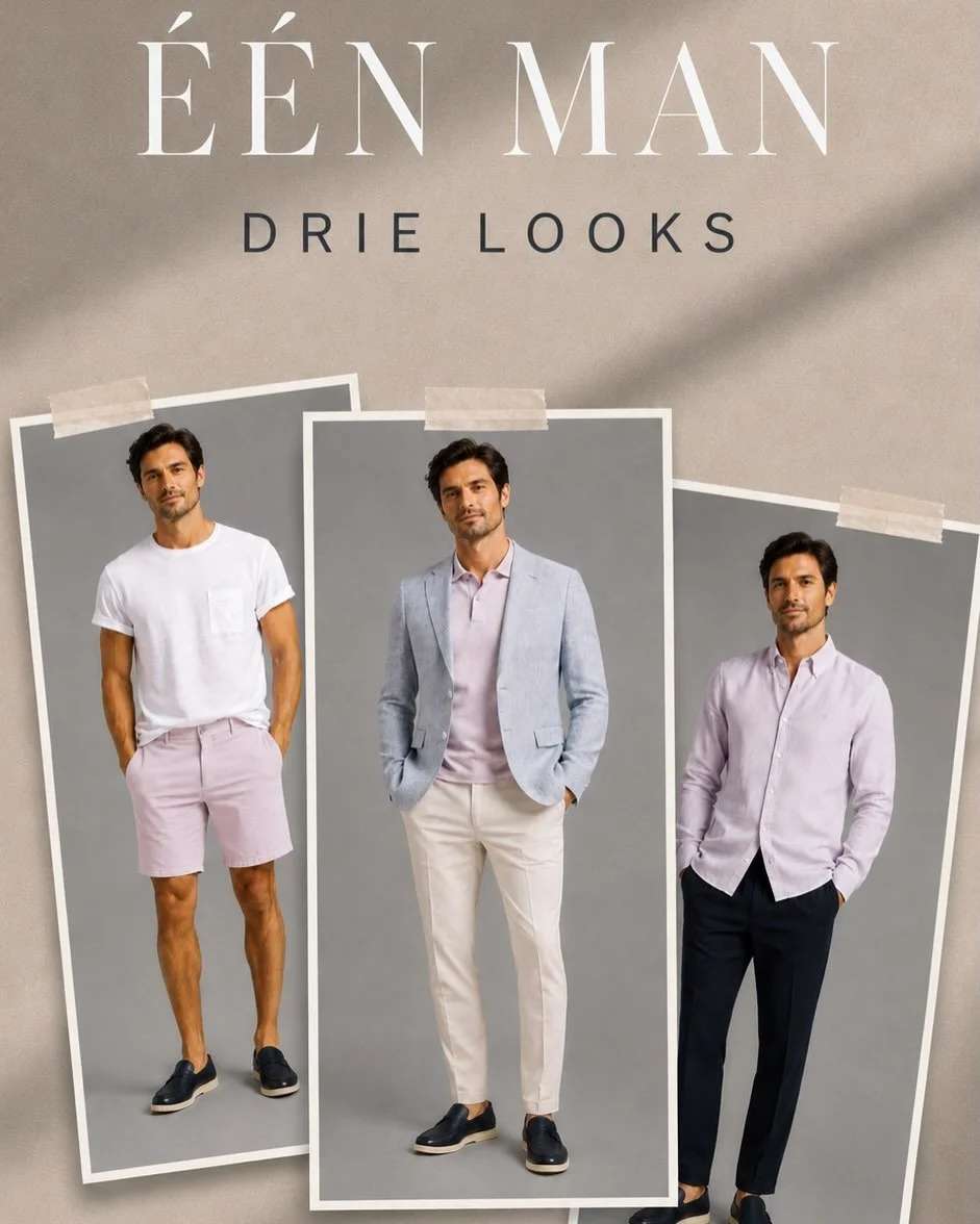&Eacute;&eacute;n man, 3 looks, all @boss 
Welke is jou favoriet?
#visconti #kortrijk #boss #summer