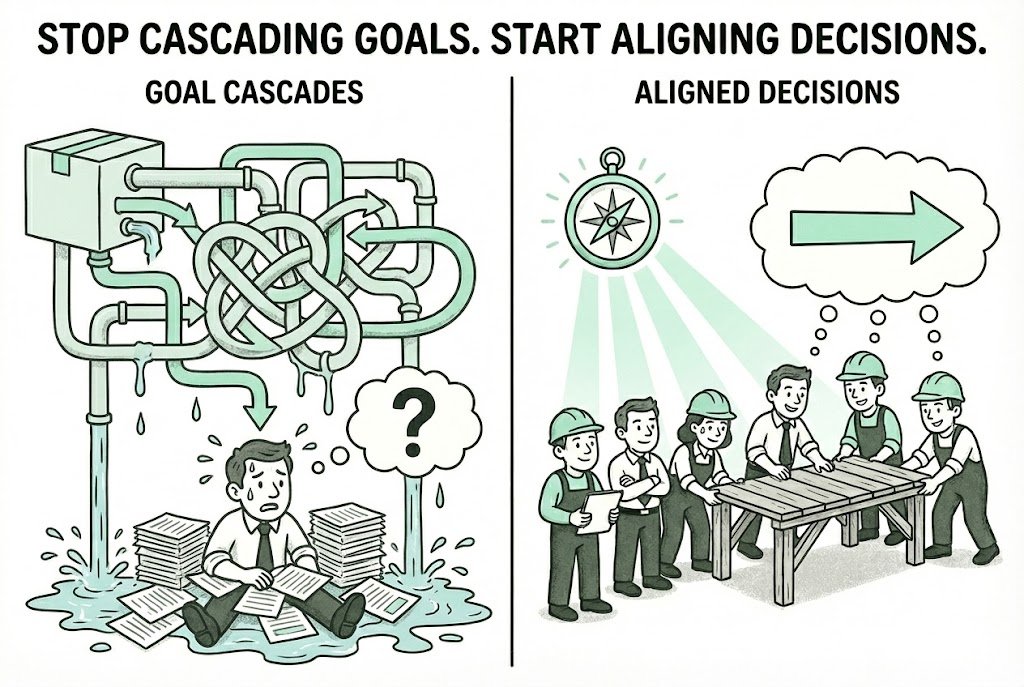 Stop Cascading Goals. Start Aligning Decisions.