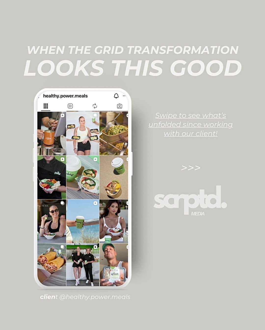 140% GROWTH DOESN&rsquo;T HAPPEN BY ACCIDENT&hellip; 🚀
 
@healthy.power.meals didn&rsquo;t just need content, they needed direction. We refined their brand message, strengthened their positioning and clearly communicated what they stand for: perform