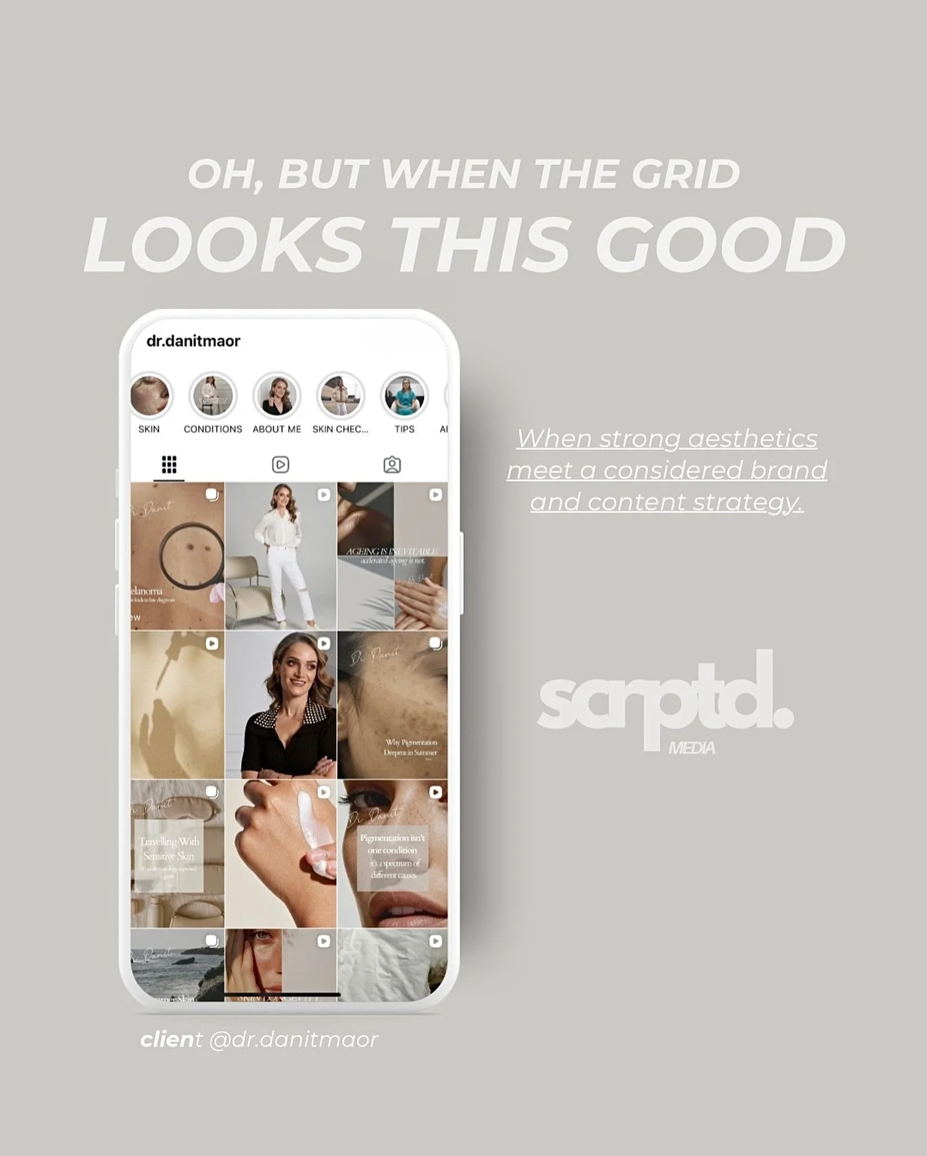 The best part of what we do is THE PEOPLE&hellip; Every partnership is intentional, built on trust, understanding, and work that actually delivers.

Thank you to the amazing @dr.danitmaor for trusting us with your social media brand! If you are looki