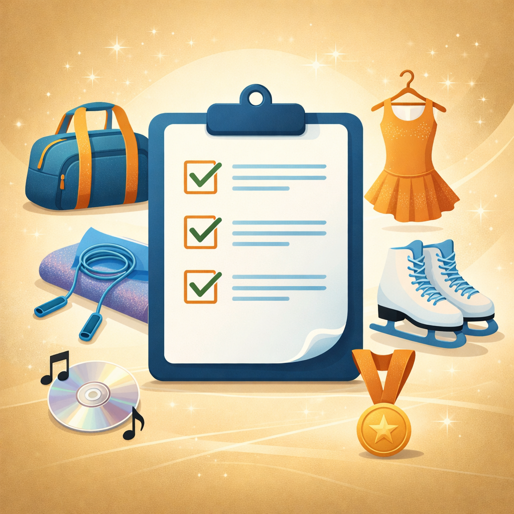 First Skating Competition Checklist