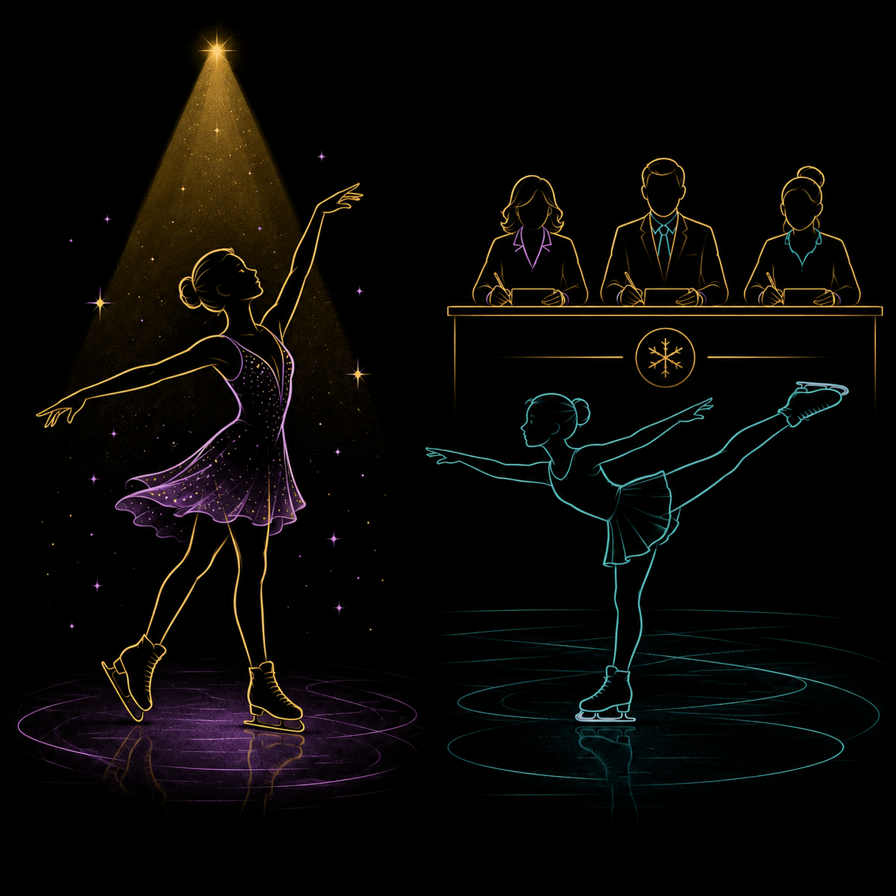 Figure Skating Tests vs. Competitions: Which Comes First?