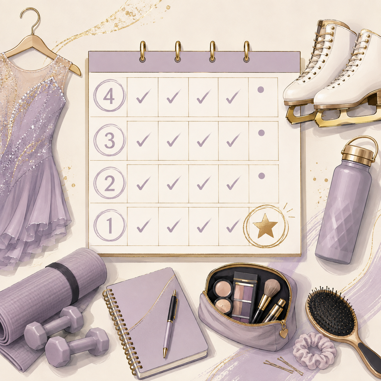 How to Make the Most of the Final Month Before a Figure Skating Competition