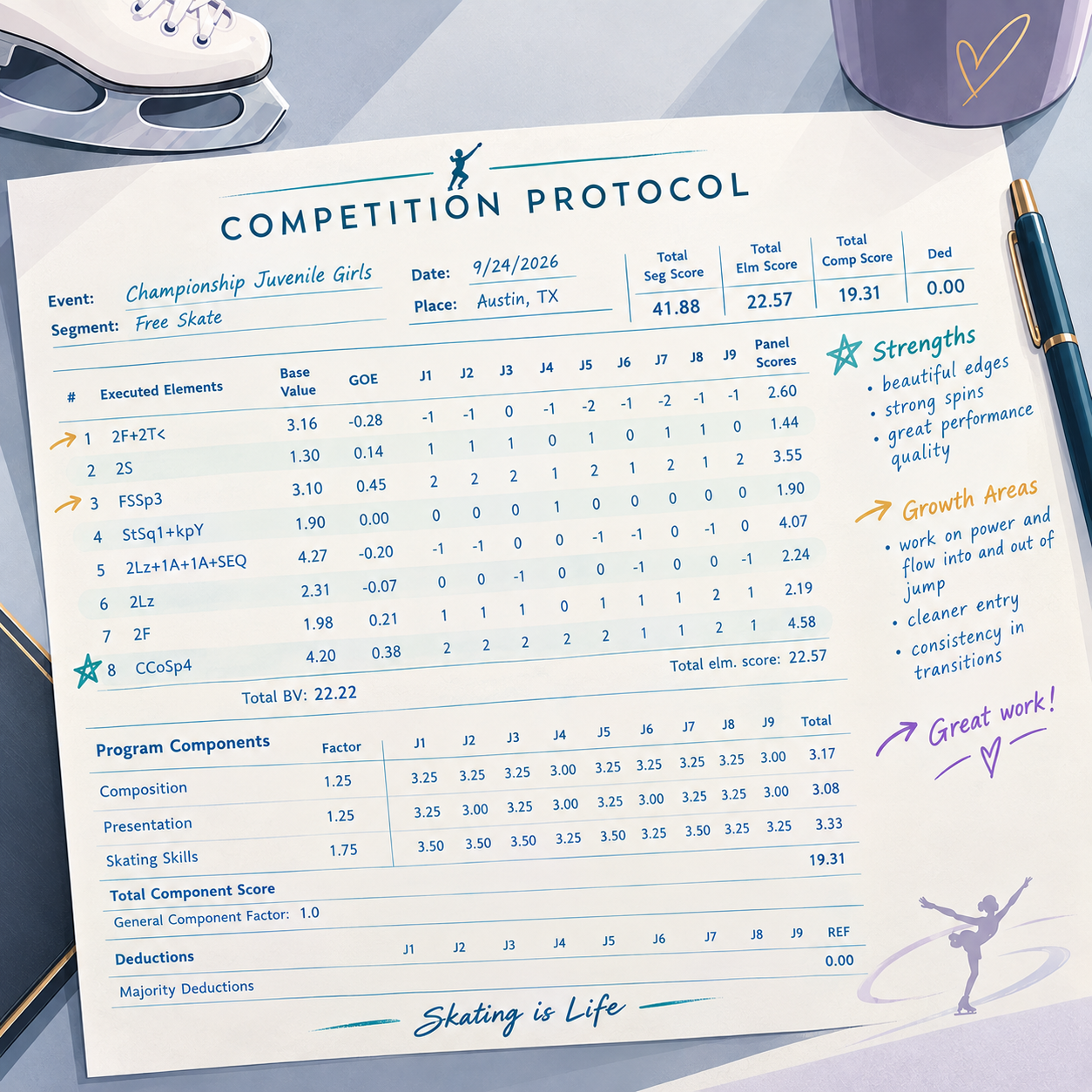 What Competition Results Can (and Can't) Tell You About a Skater's Progress