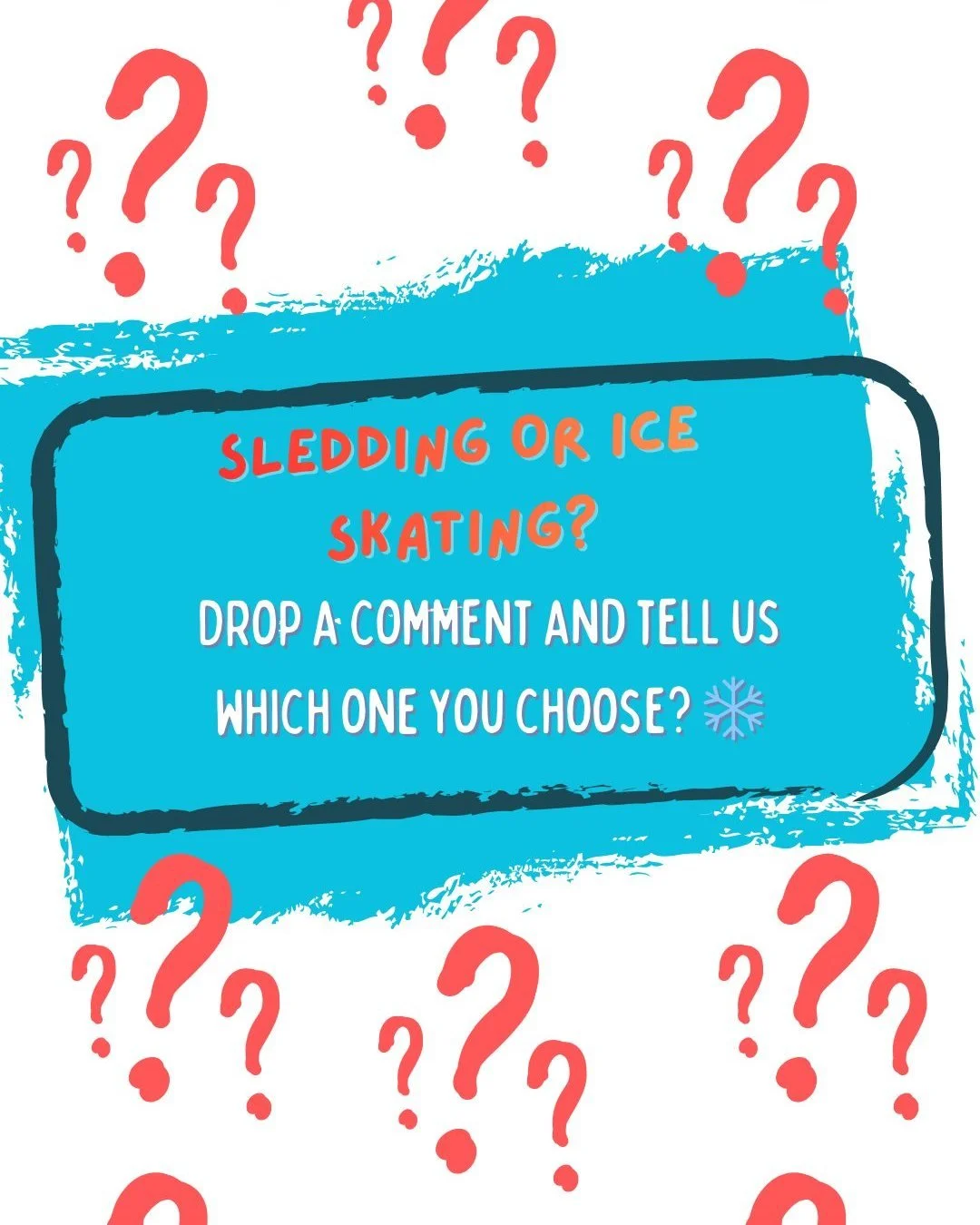 Winter classic showdown:

🛷 Sledding vs. ⛸️ Ice Skating

Which one wins?