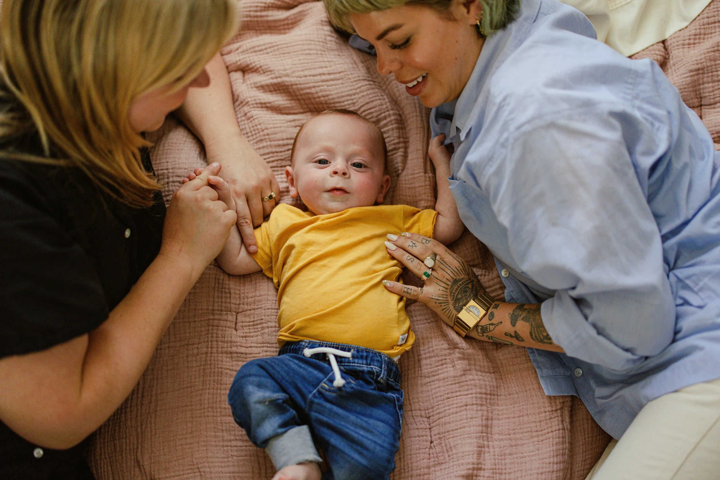 The Pregnancy and Postpartum Experience Nobody Prepared Queer Moms For