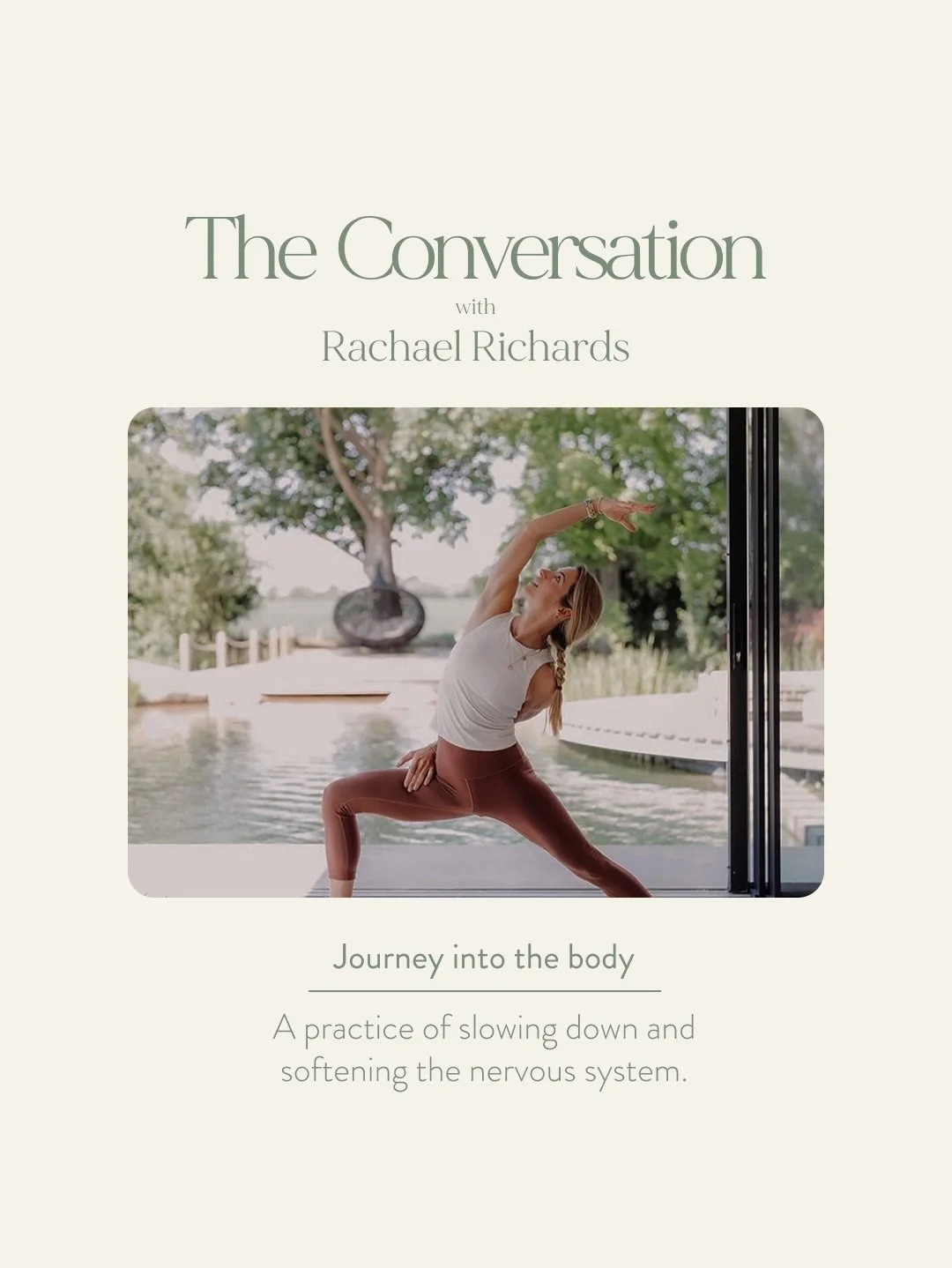 Movement has a way of revealing what we&rsquo;ve been carrying, often before we&rsquo;ve found the words for it.

In The Conversation, @rachaelrichardsyoga reflects on the role of yoga and breathwork in regulating the nervous system, particularly for