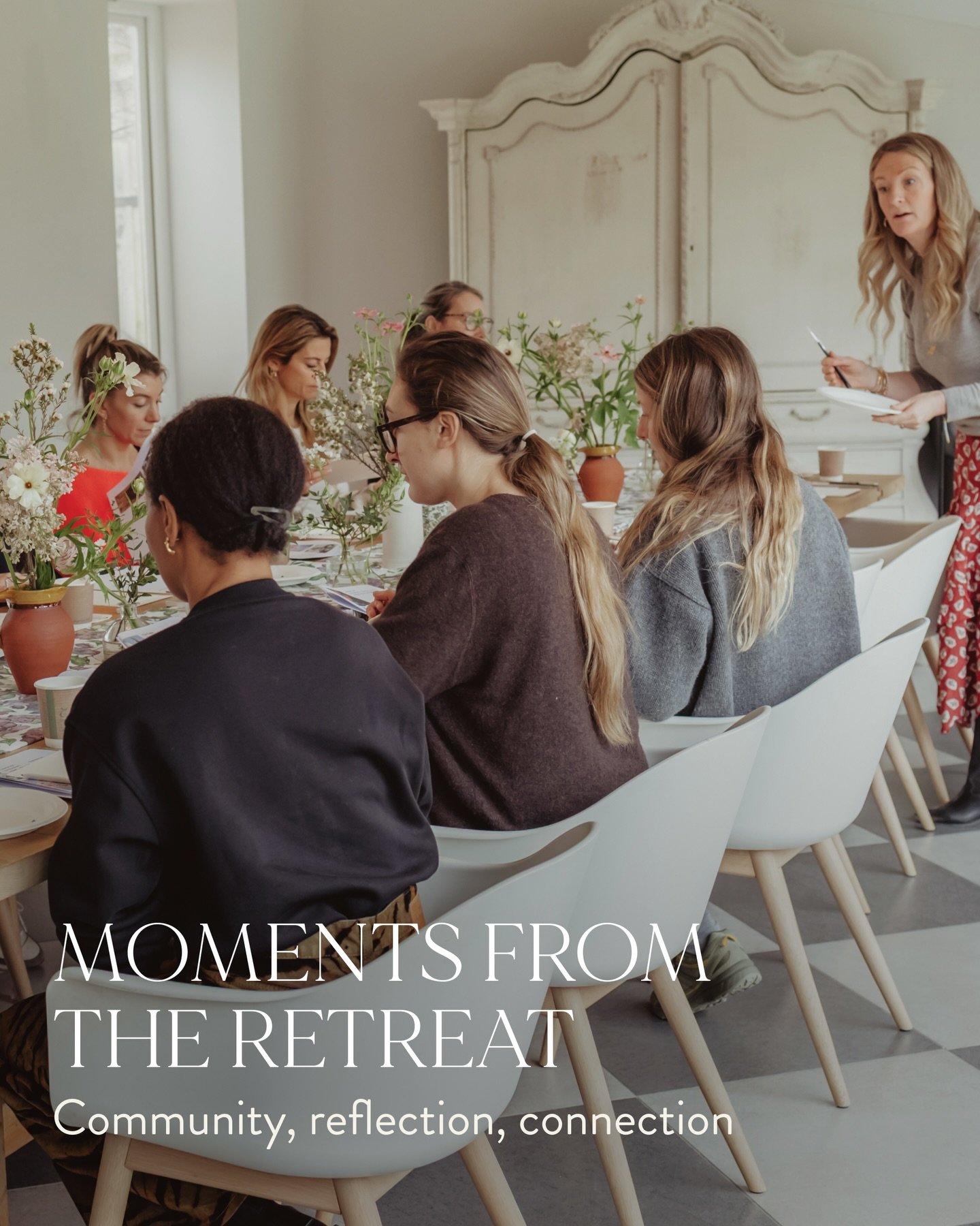 Still thinking about these moments.

The conversations, the shared experiences and the women who made it what it was.

Held so beautifully by @thyme.england 

#TheCollectiveOnRetreat #RetreatExperience #WellnessRetreatUK #WomenInBusiness
#ConsciousLi