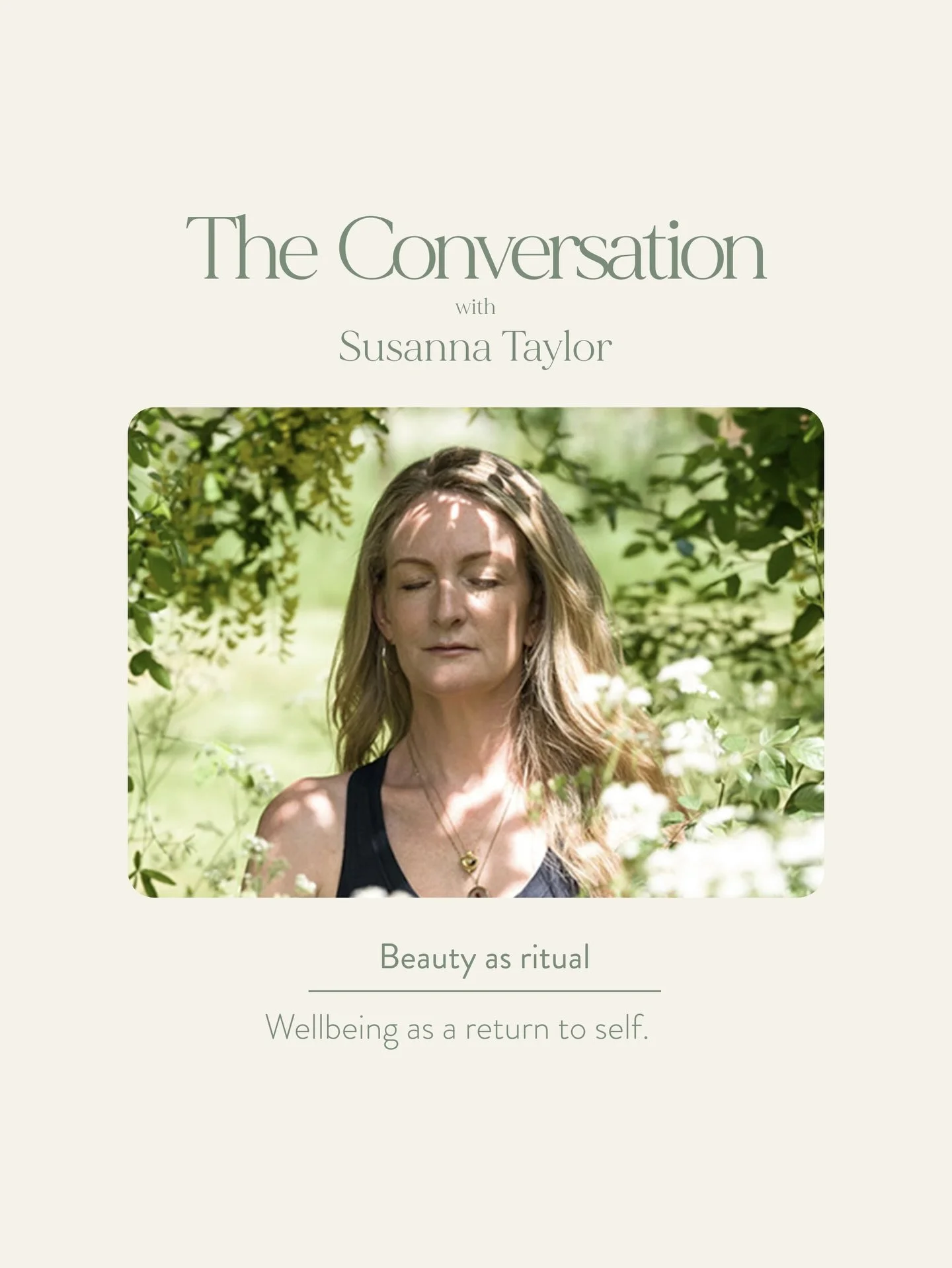 In The Conversation, @susannahtaylor_ reflects on her lifelong love of retreats and why, in today&rsquo;s hyper-connected world, stepping away is no longer indulgent, but essential.

Having worked at the forefront of beauty and wellbeing as a former 