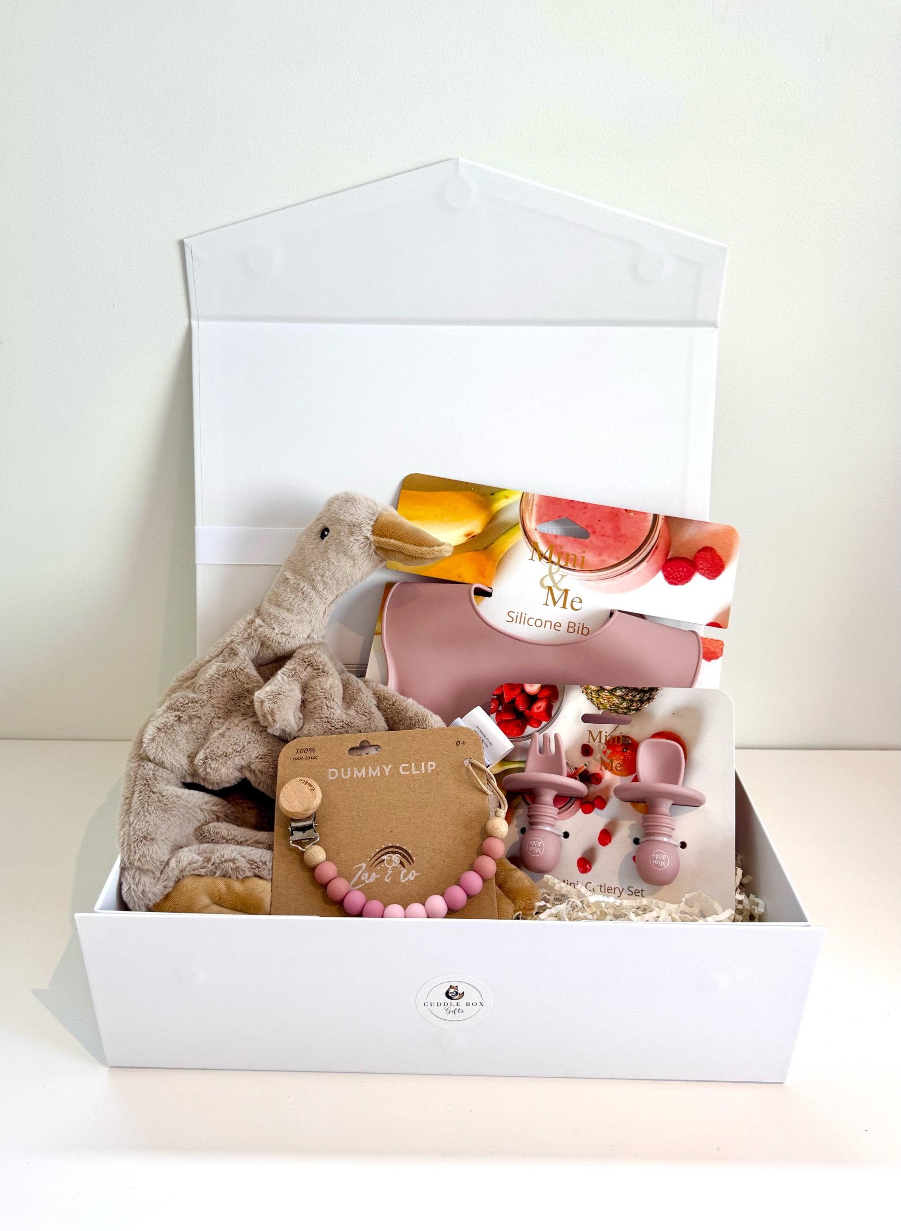 Puddles Comforter Box - Pink