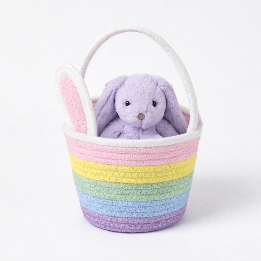 Easter Cuddle Bunny Basket Deal