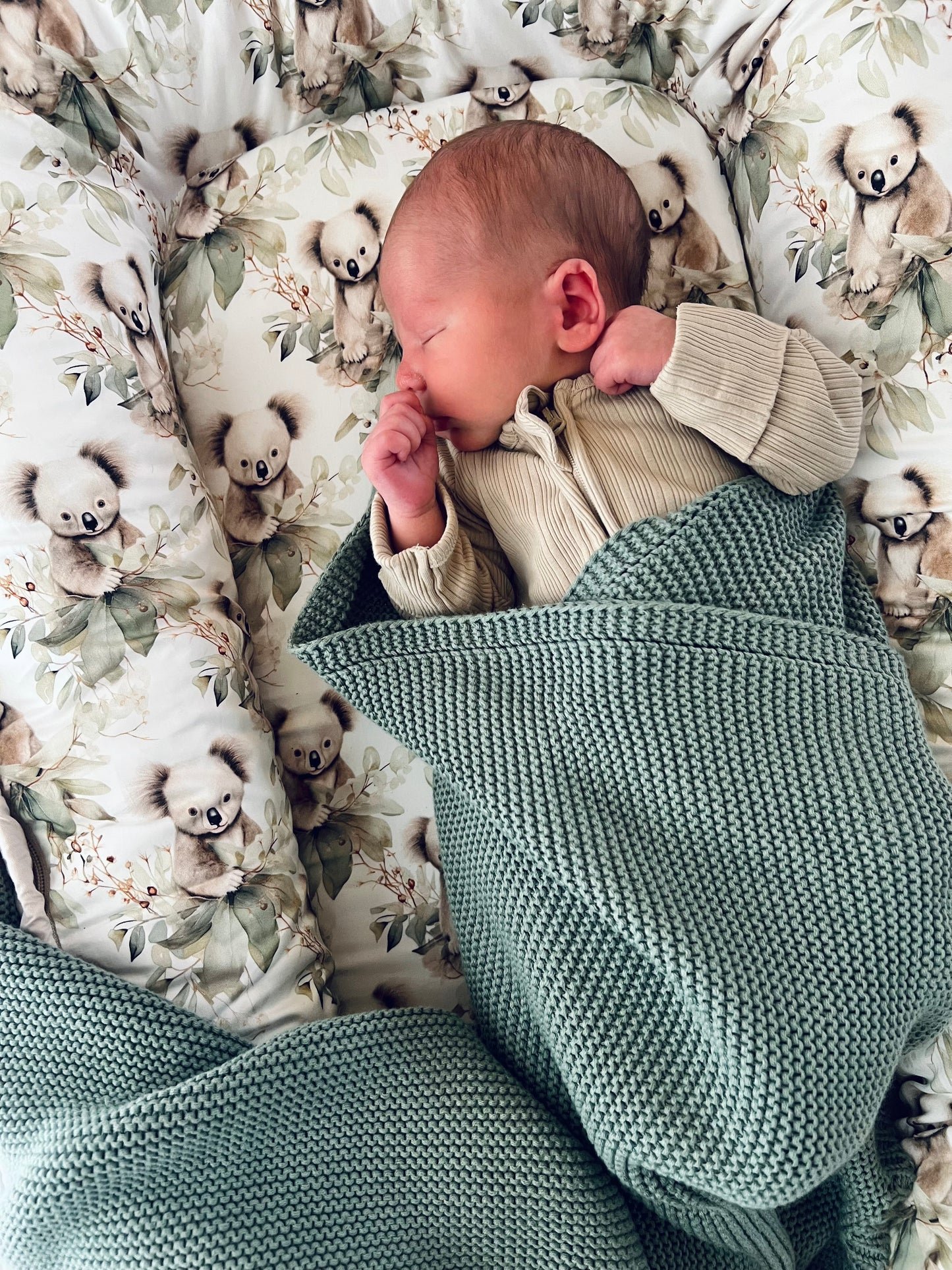 mini me green blanket baby.jpg