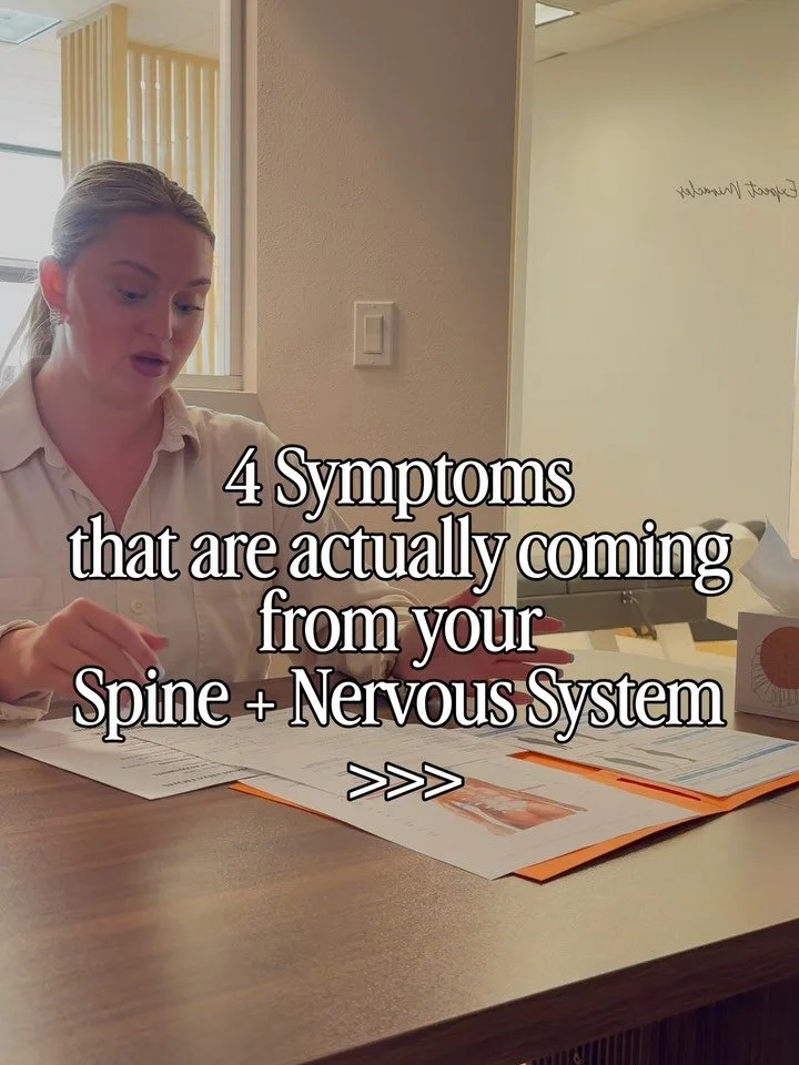 Your spine isn&rsquo;t just about posture &mdash; it&rsquo;s a key protector of your nervous system, which is how your brain communicates with every part of your body. 💡

When there&rsquo;s tension, restriction, or imbalance in the spine, it can sho