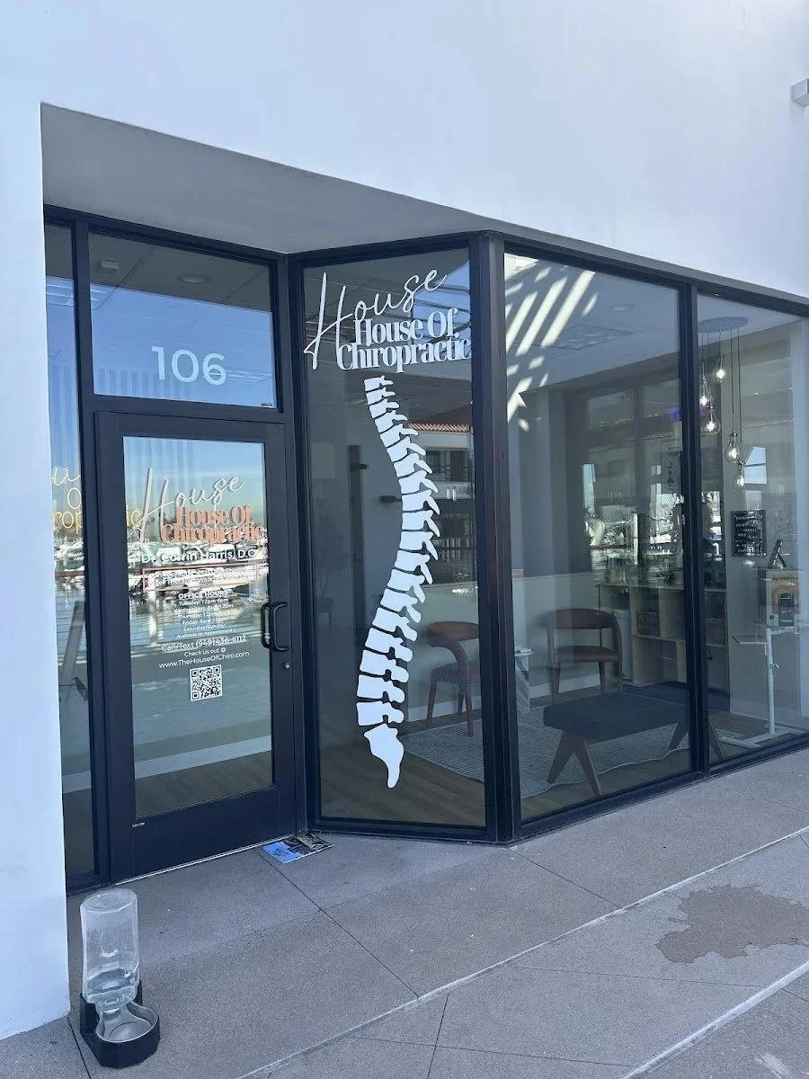 House of Chiropractic storefront serving the Long Beach area