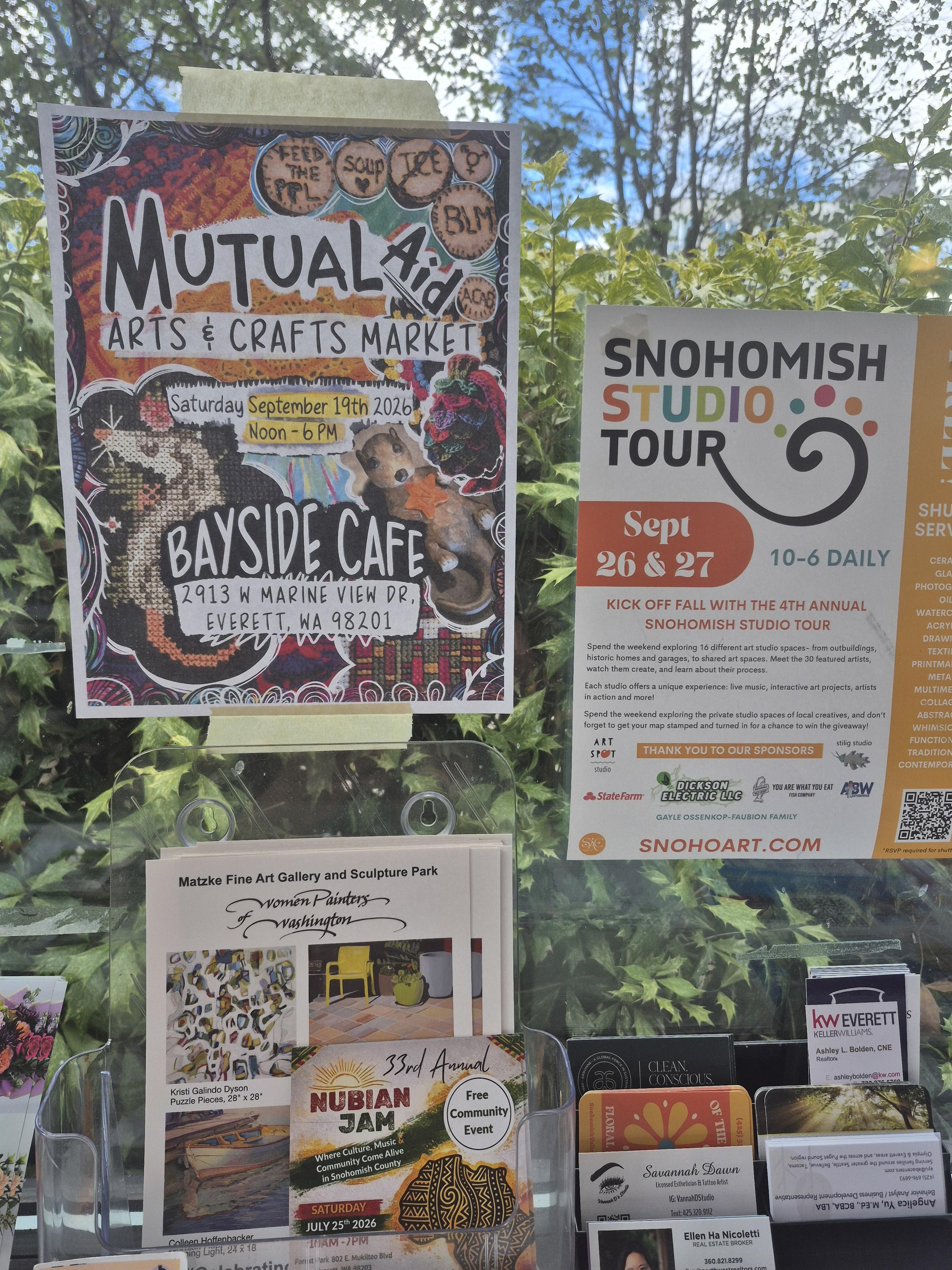 Poster in the wild.