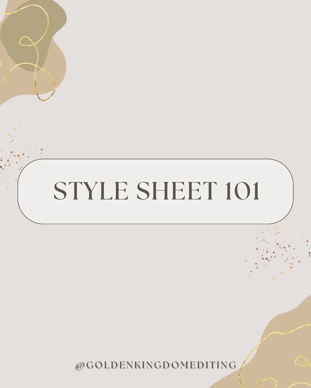 Let&rsquo;s talk about style sheets! 📃

Have you ever heard about style sheets? Do you wonder why and how you should use one? I tried to answer every question you might have about this invaluable tool for authors and editors! If you still have quest