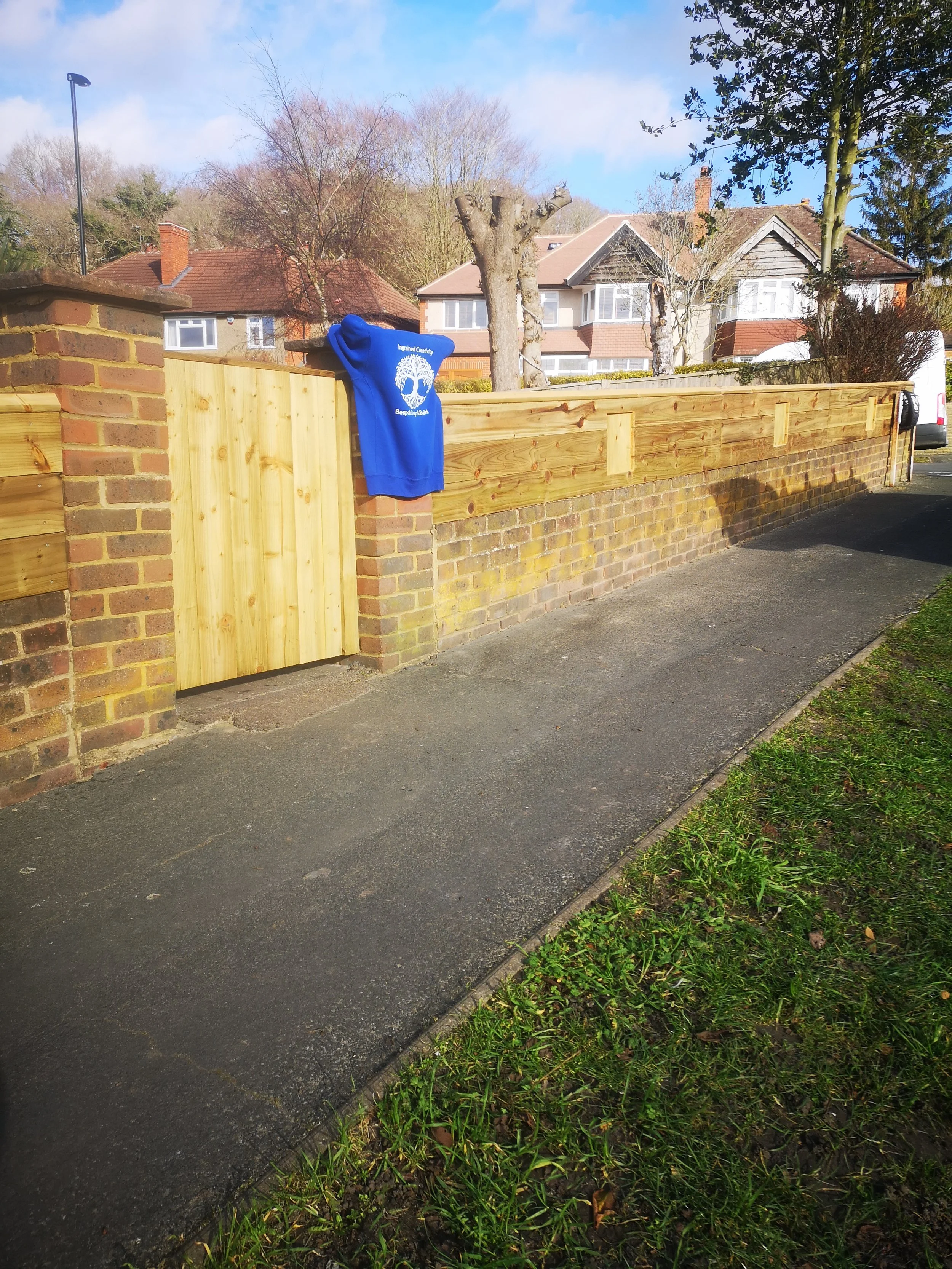 Bespoke gates and fencing in South Croydon