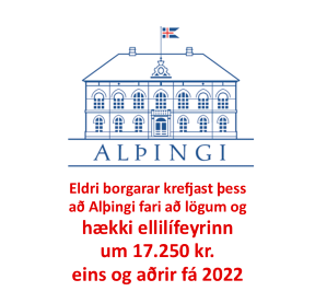 Áskorun til Alþingis