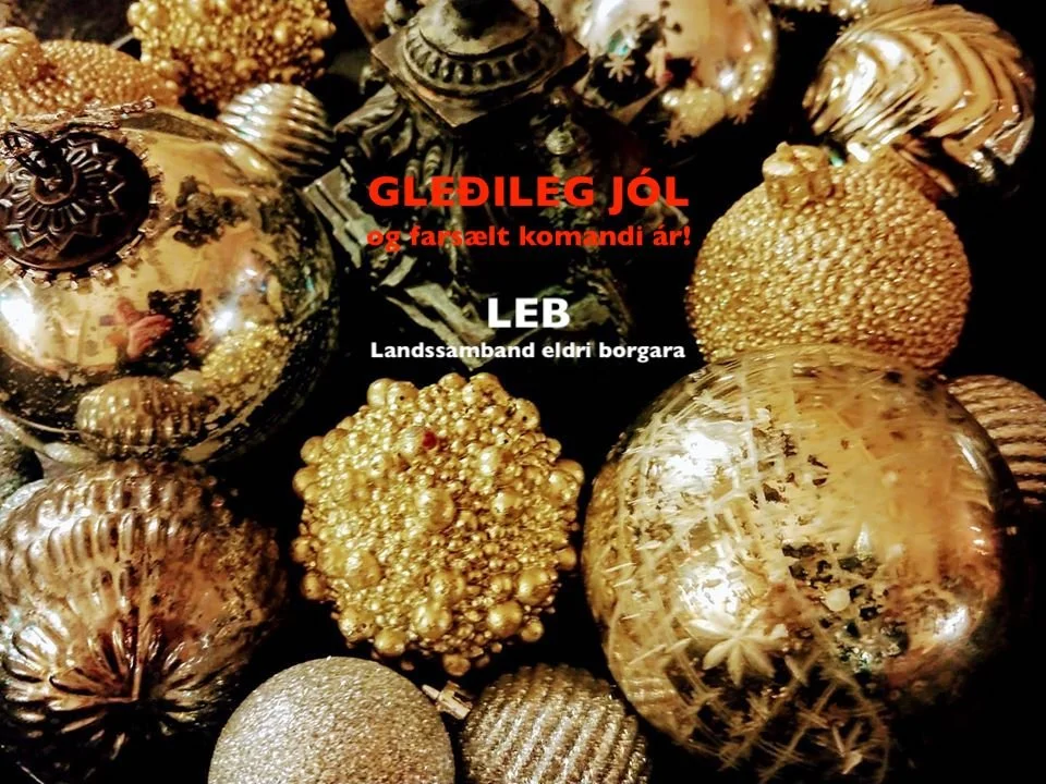 Jólakveðja frá stjórn LEB og jólahvatning formanns