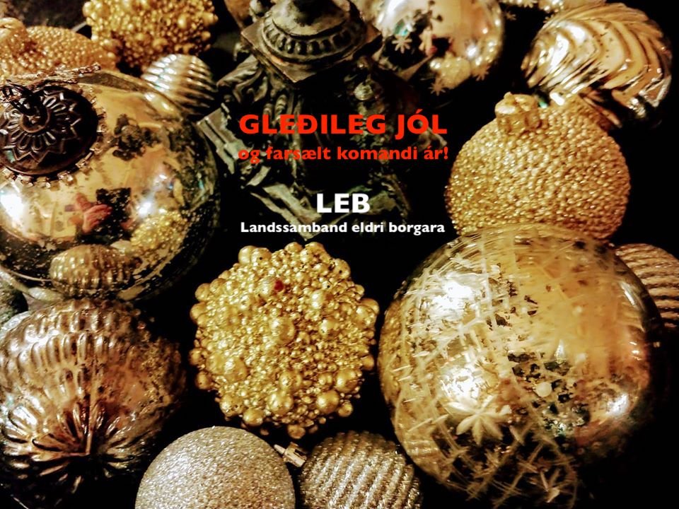 Jólakveðja LEB og jólahugvekja formanns