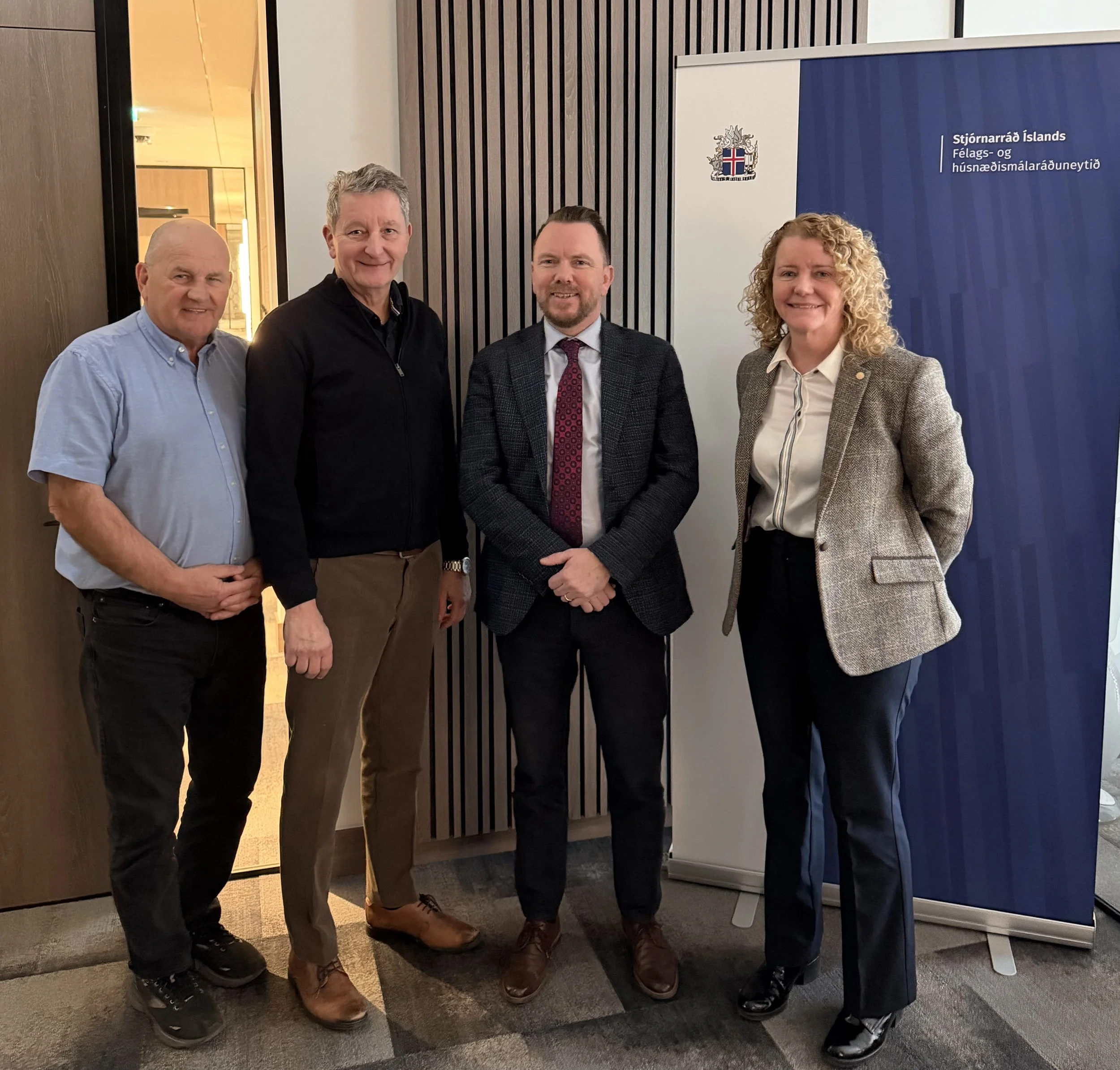 Góður fundur með nýjum Félags- og húsnæðismálaráðherra