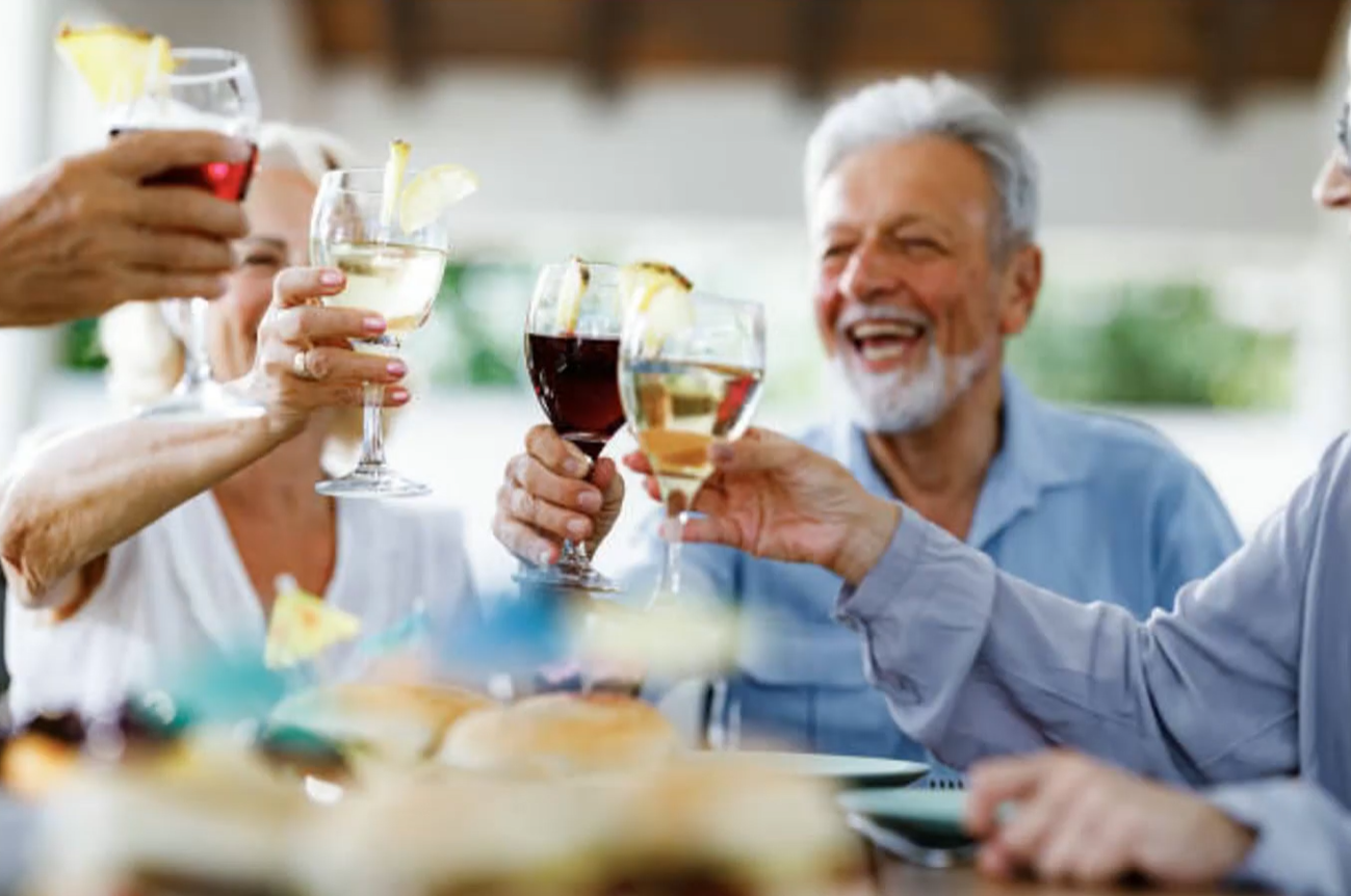 Áfengi og eldra fólk