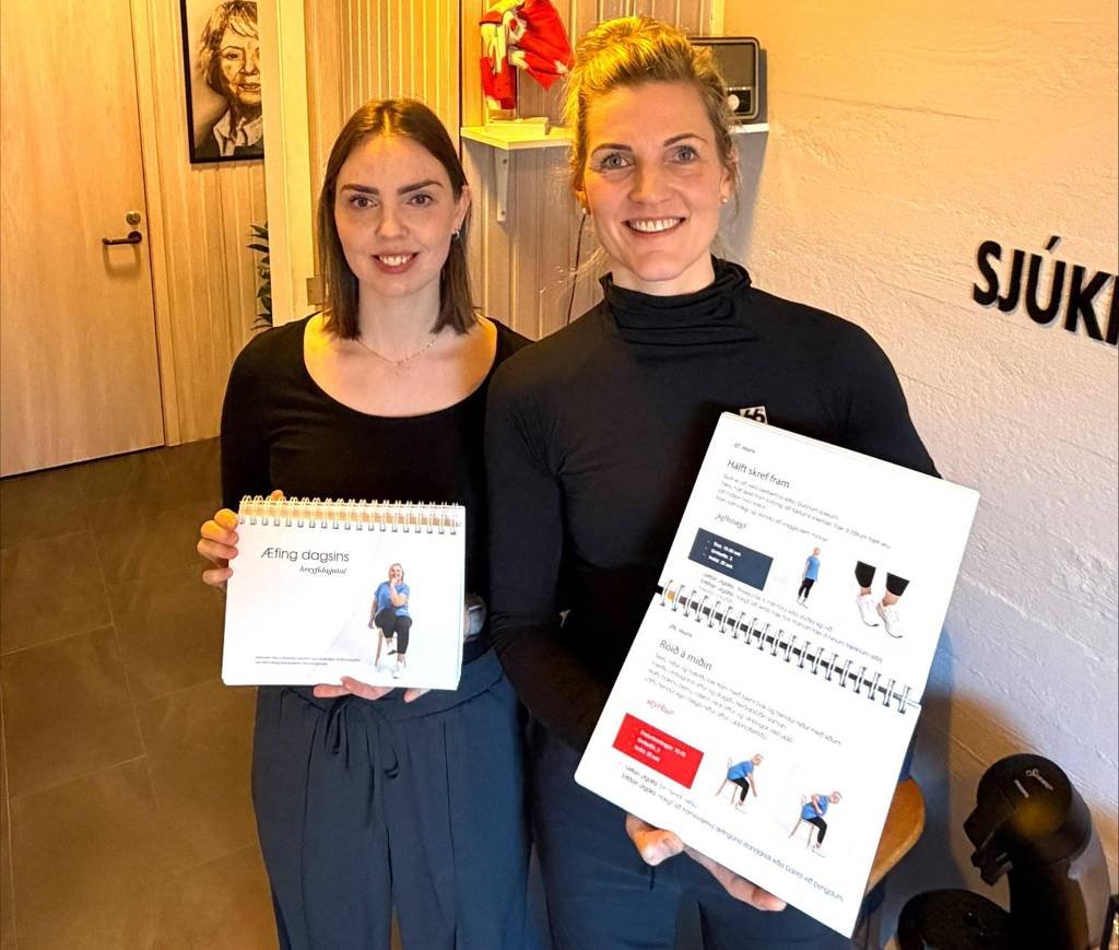 Hreyfidagatalið „Æfing dagsins“ gefið út með styrk frá LEB