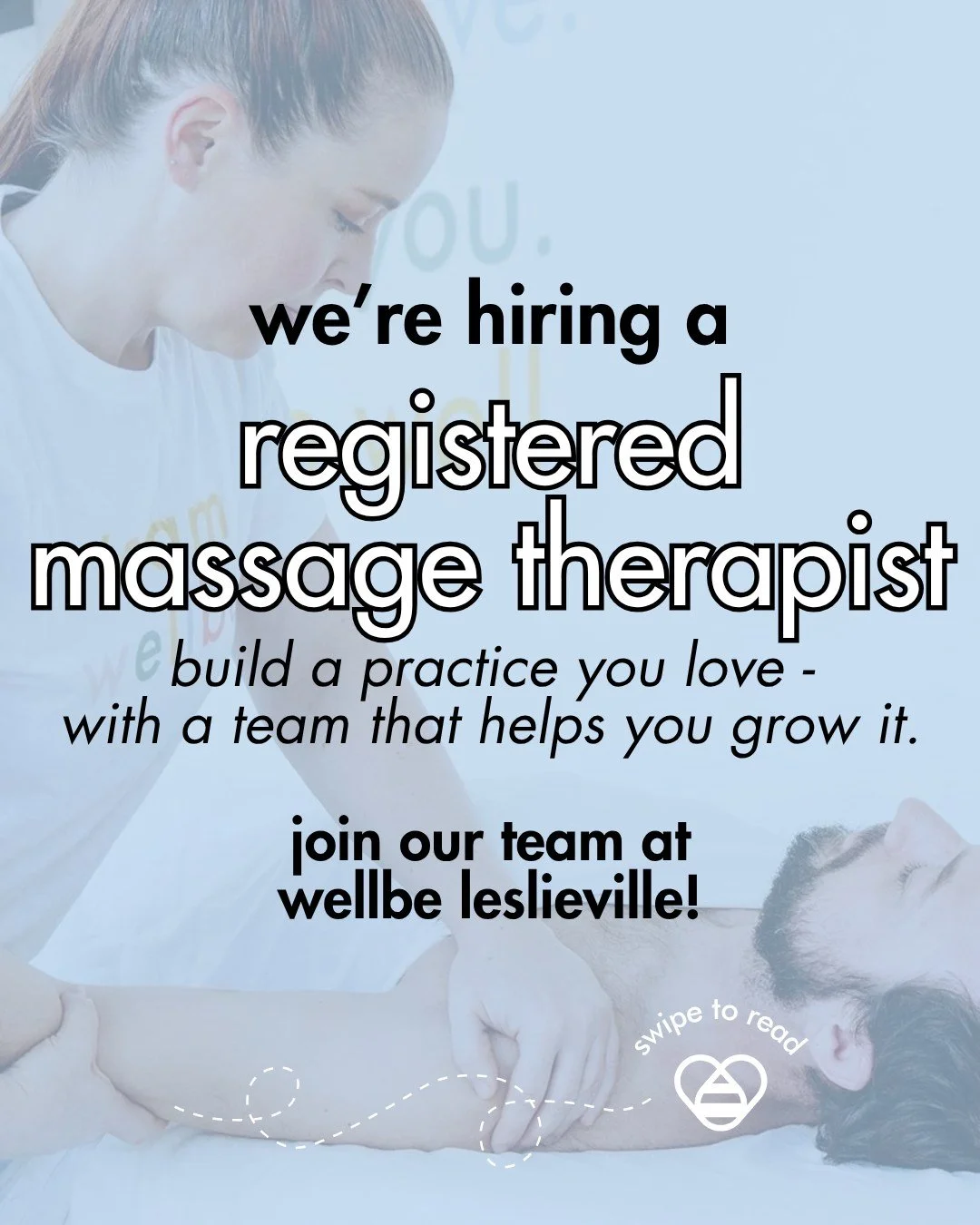 join team wellbe! we&rsquo;re looking for a registered massage therapist to join us at wellbe leslieville 🐝

if you&rsquo;re passionate about family health, love the idea of working alongside a collaborative multidisciplinary team + want a place whe