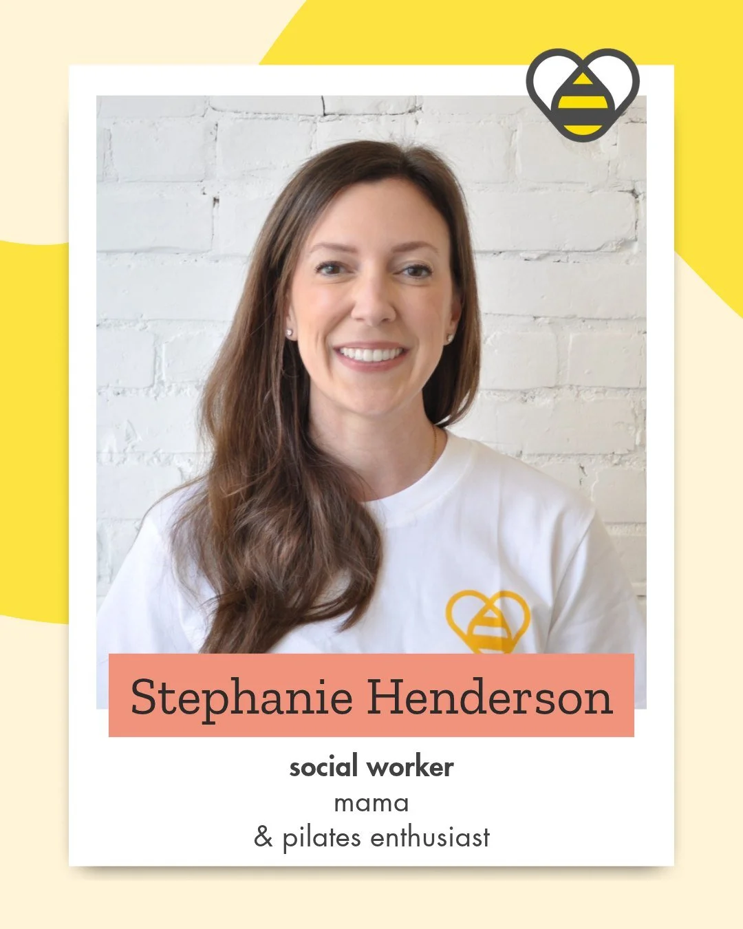 say hello to Stephanie, the newest member of wellbe&rsquo;s mental health team 🐝

with more than 10 years of experience, Stephanie believes meaningful change starts with feeling understood + having a space where you can show up exactly as you are 💛
