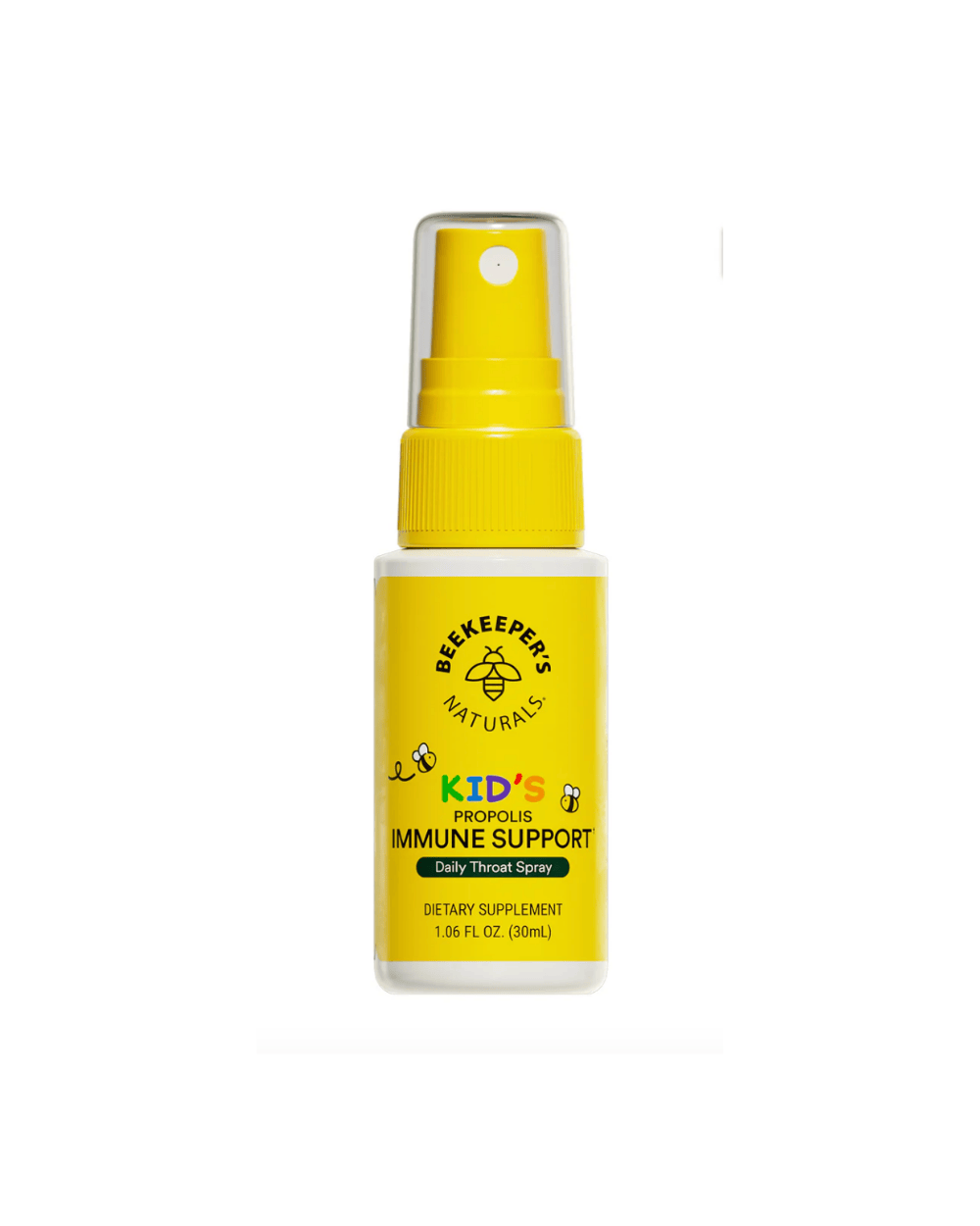 beekeeper's naturals - kid's propolis immune support throat spray 30mL