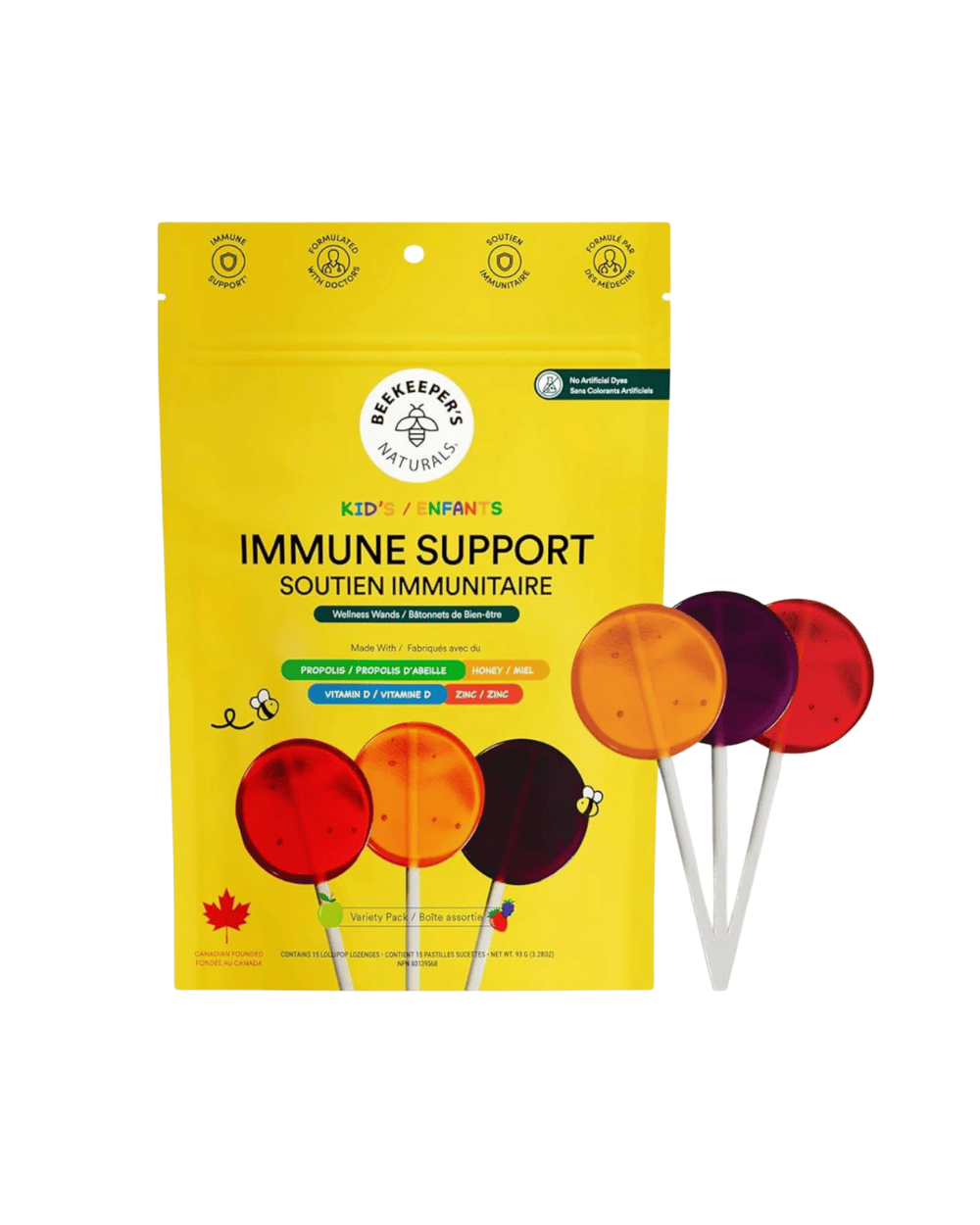 beekeeper's naturals - throat soothing lollipops