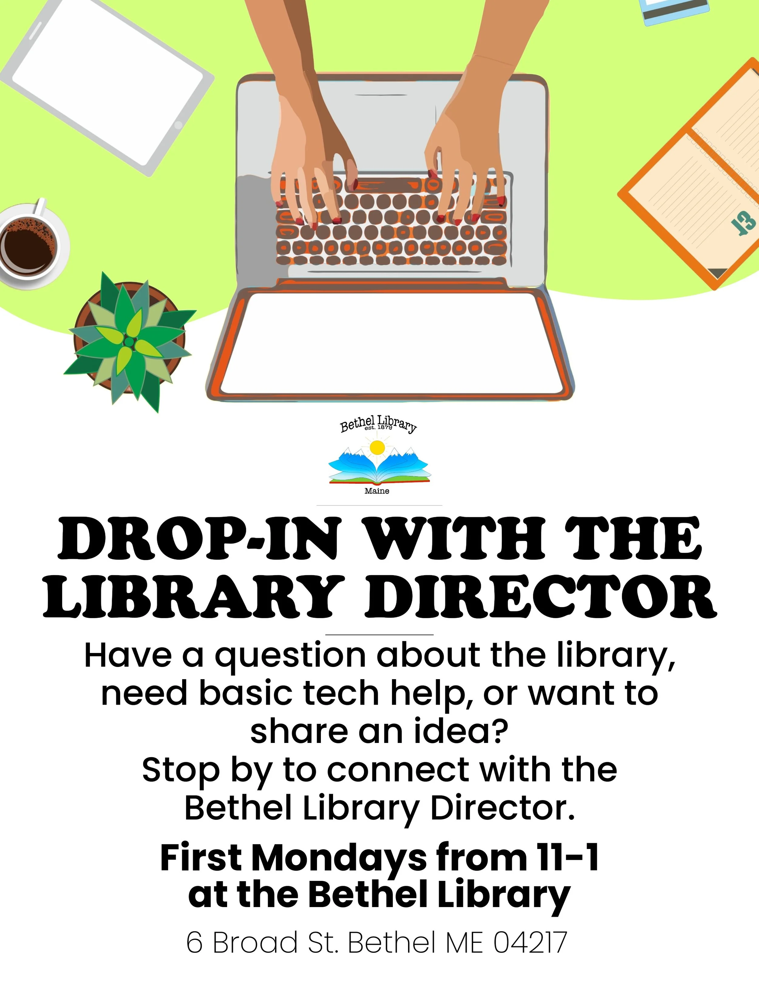Drop-In with the Library Director