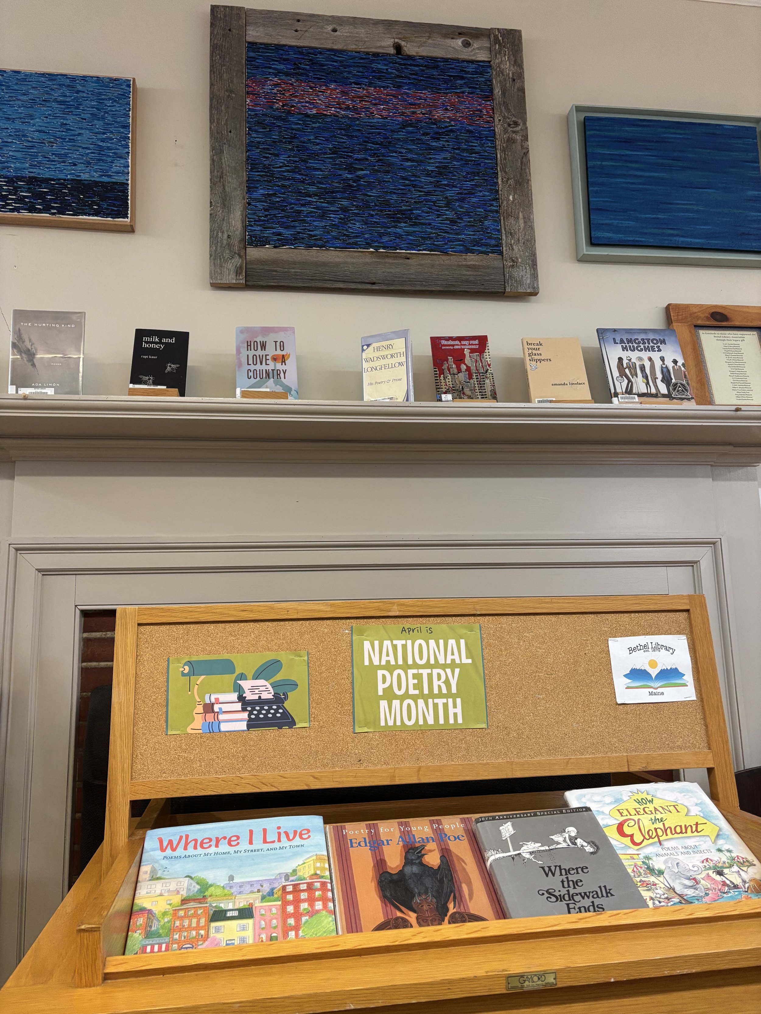 Celebrate National Poetry Month at the Library