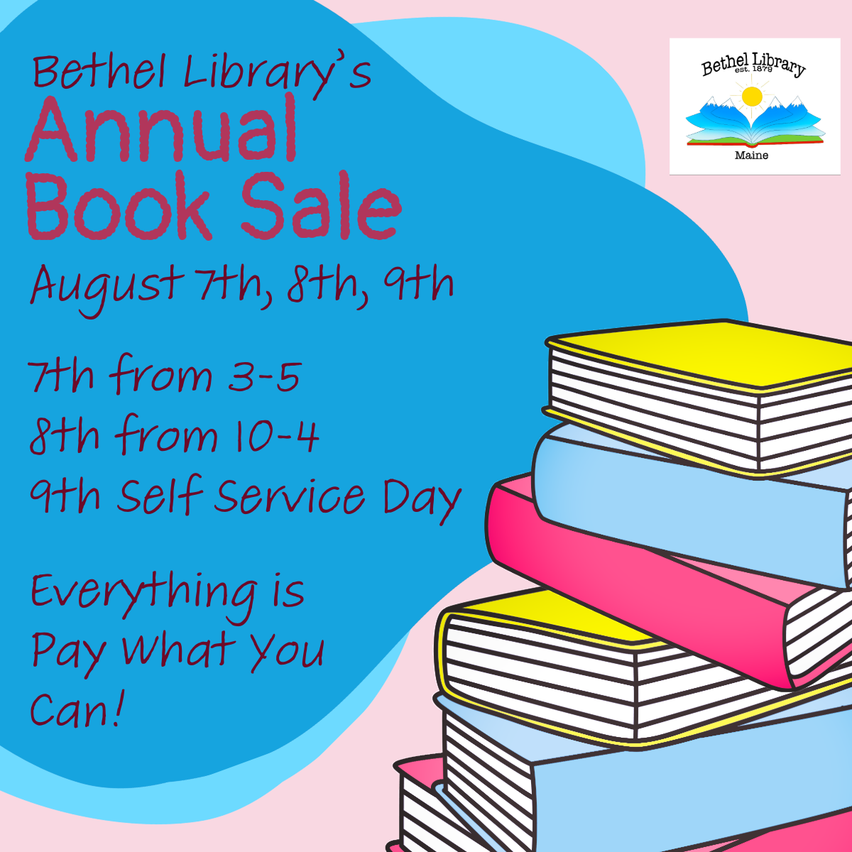 Bethel Library Book Sale