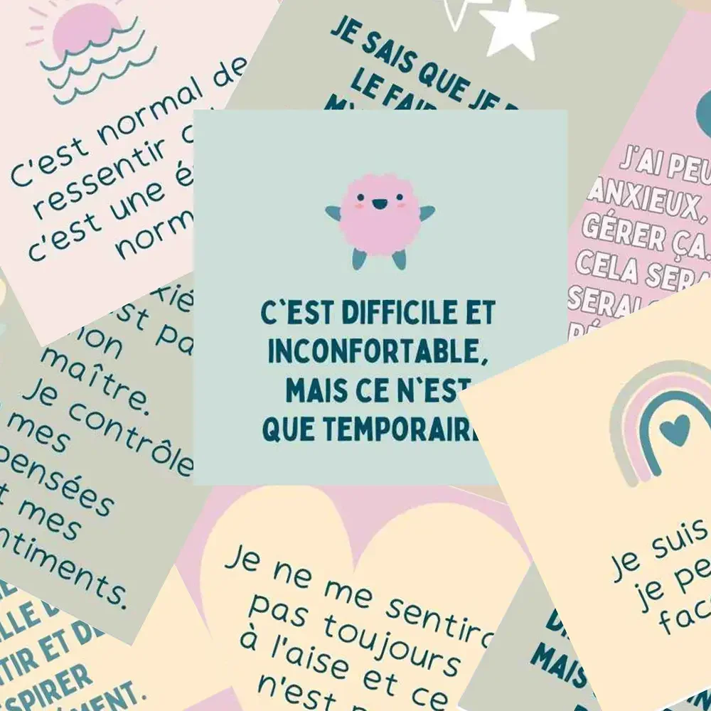 Cartes de Déclaration à l'Anxiété