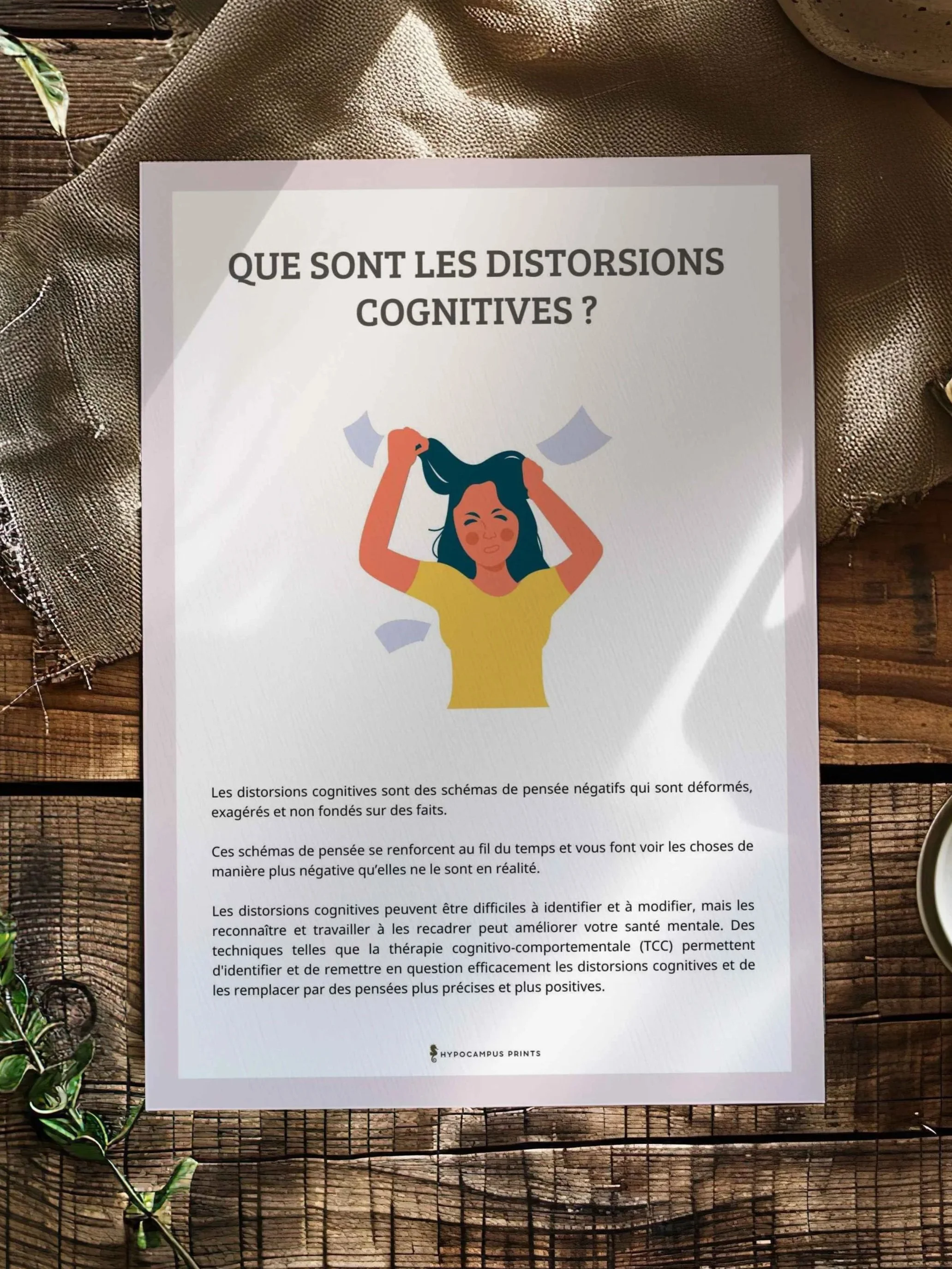 Fiche sur les distorsions cognitives