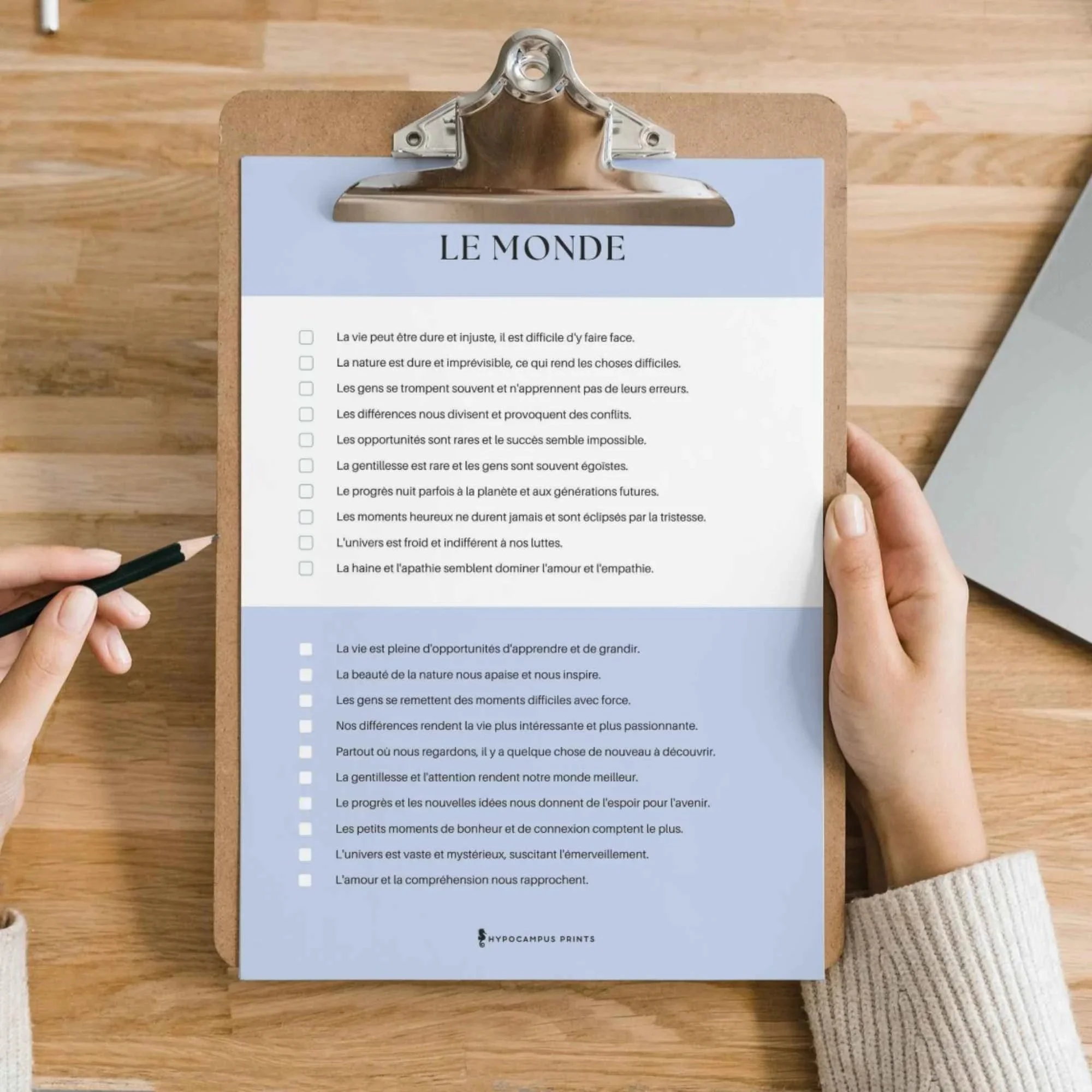 Fiche de psychoéducation sur les croyances fondamentales