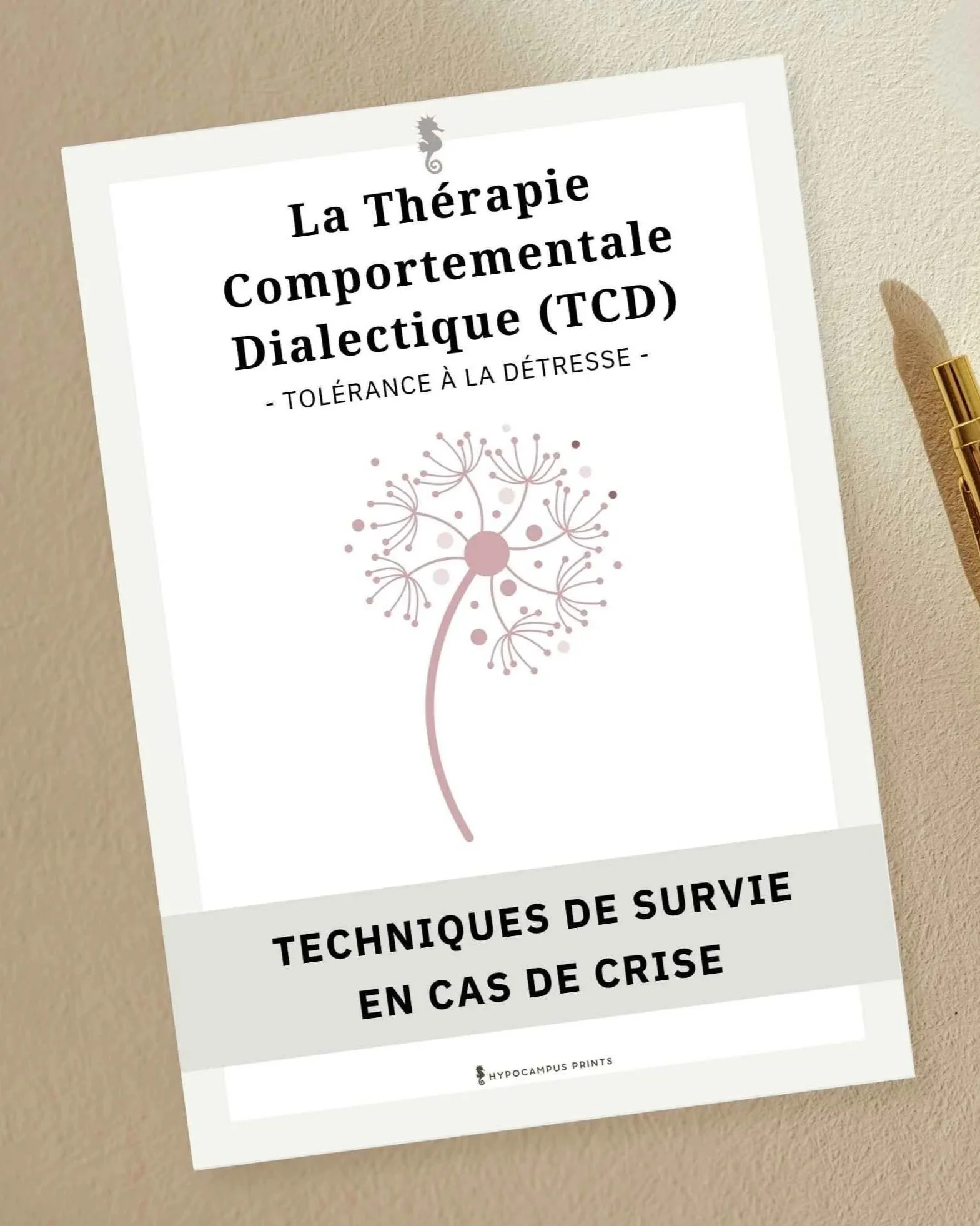 La Thérapie Comportementale Dialectique TCD en Cas de Crise | Tolérance a la détresse