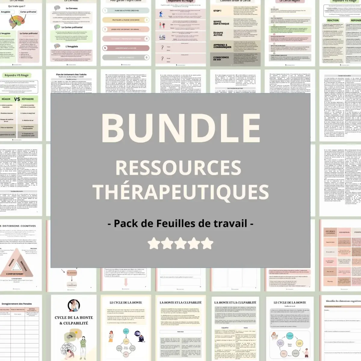 Bundle Ressources Thérapeutiques