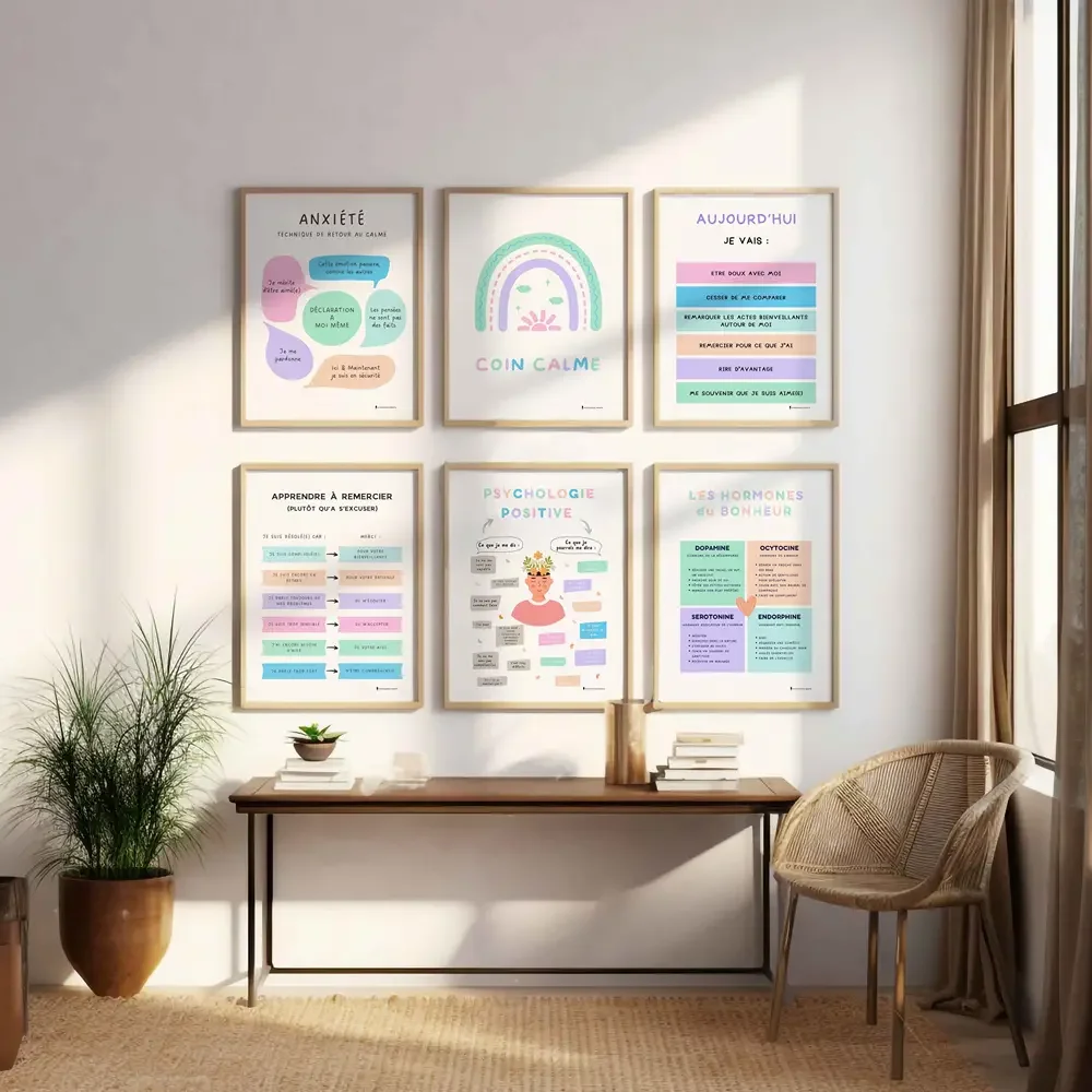 Pack 6 Affiches