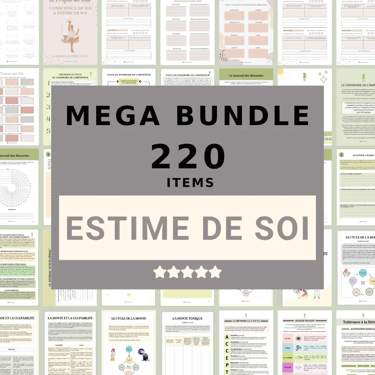 Mega Bundle Estime de Soi