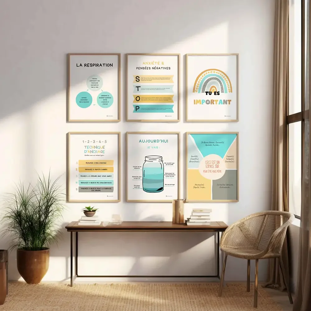 Pack 6 Affiches