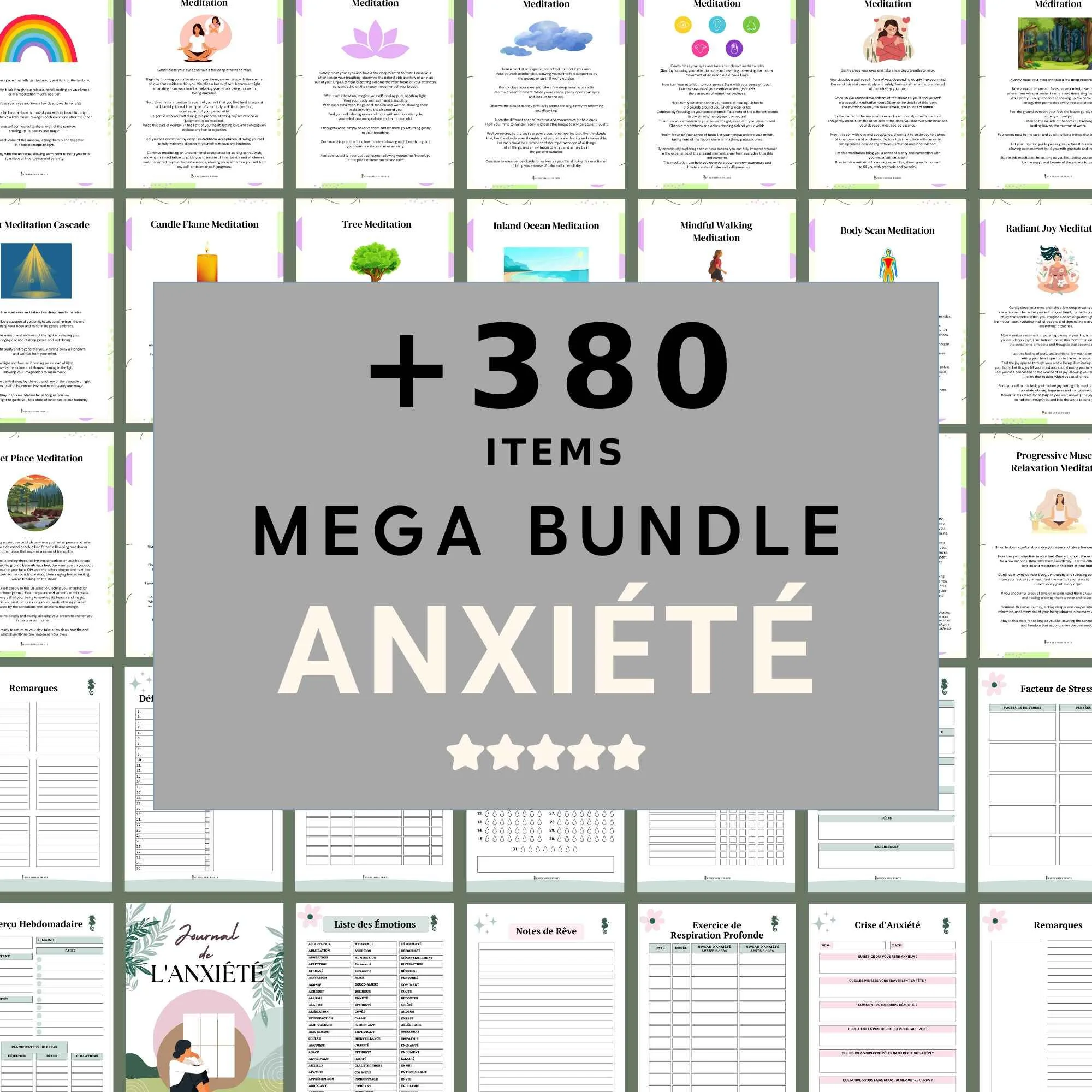 Mega Bundle Anxiété