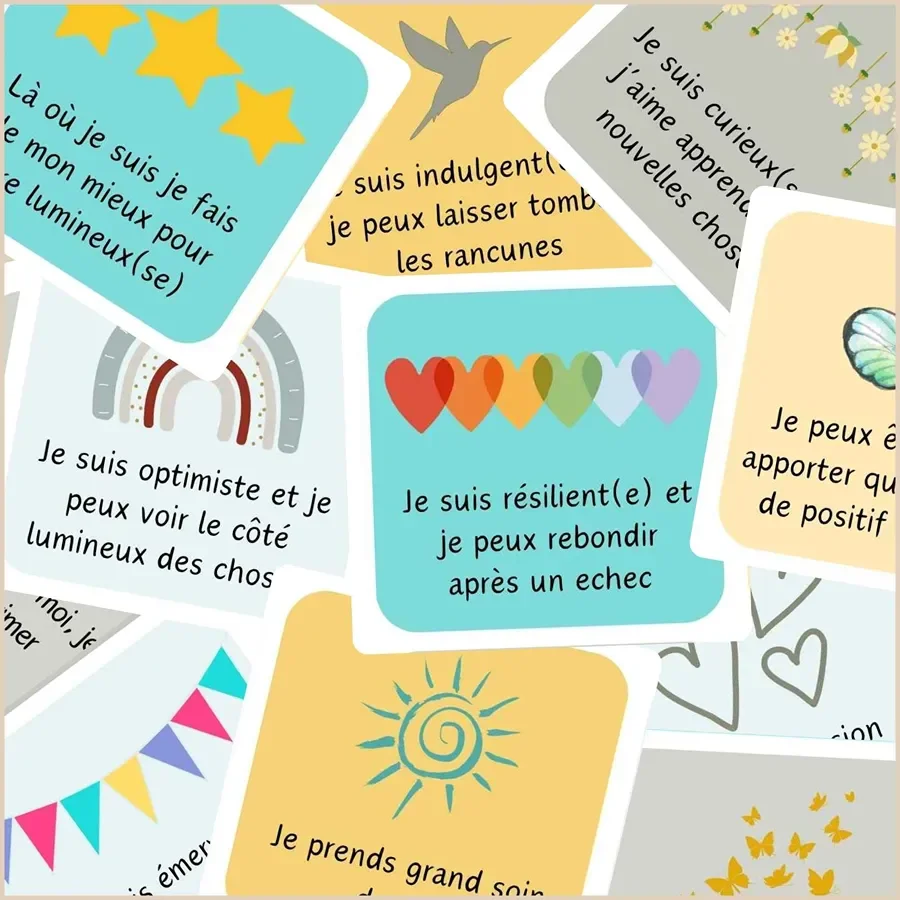 Cartes Affirmations Positives