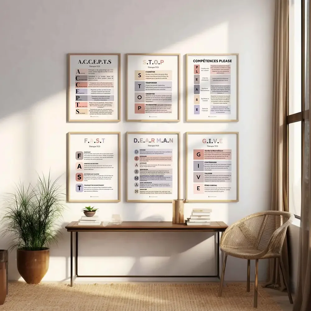 Pack 6 Affiches TCD/DBT
