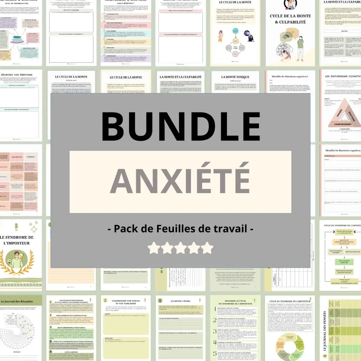 Bundle Anxiété