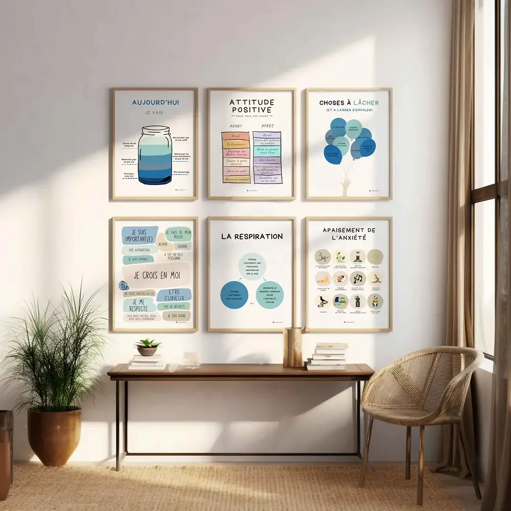 Pack  6 Affiches