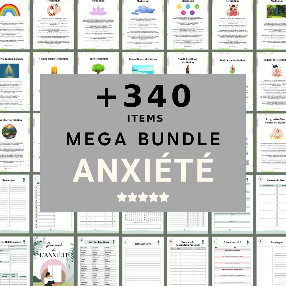 Mega Bundle Anxiété