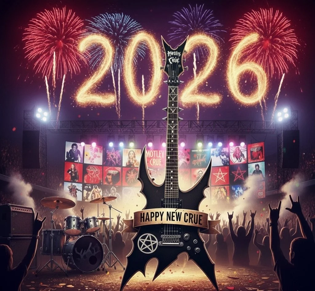 Wishing you all a rockin&rsquo; motley New Years!! Stay safe n see you all with fists in the air in 2026! 🤘😈💋⛓️&zwj;💥

#looksthatkill #motleycruetribute #motleycruefans #2026 #rockshows