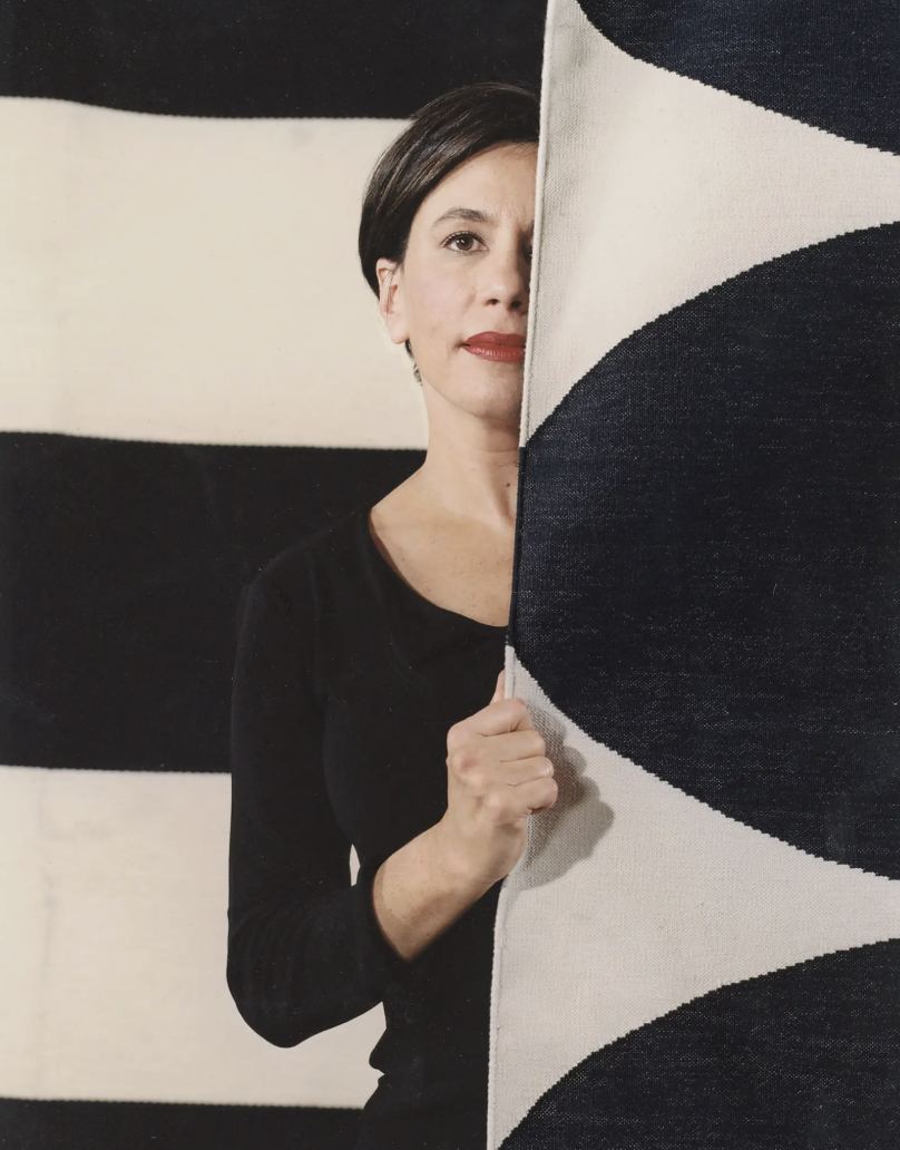 “This photo was taken around 2000 with some of my first rug designs. The idea was that carpets could be fun and not so serious,” says textile designer Madeline Weinrib, who shares in this slideshow her many influences.

Courtesy of Madeline Weinrib
